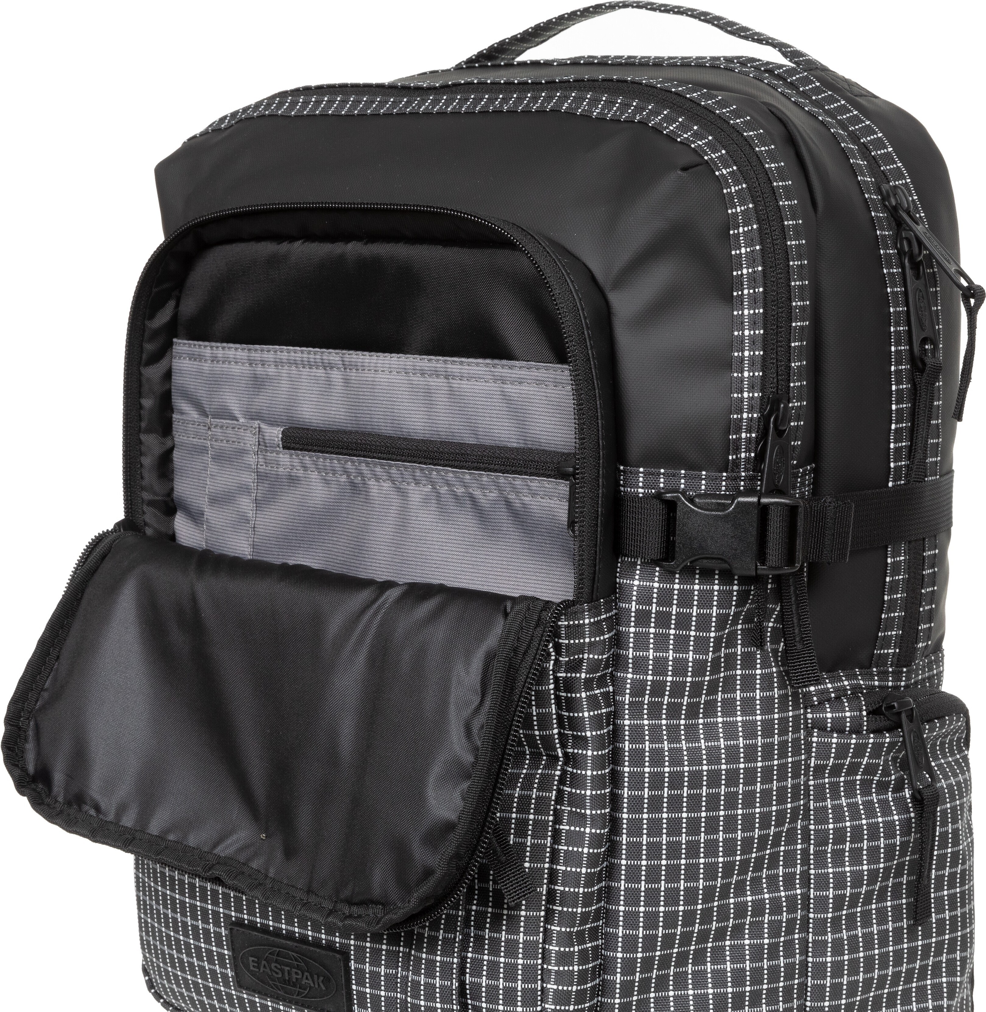 Eastpak TECUM L Cnnct Riptop -reppu, musta