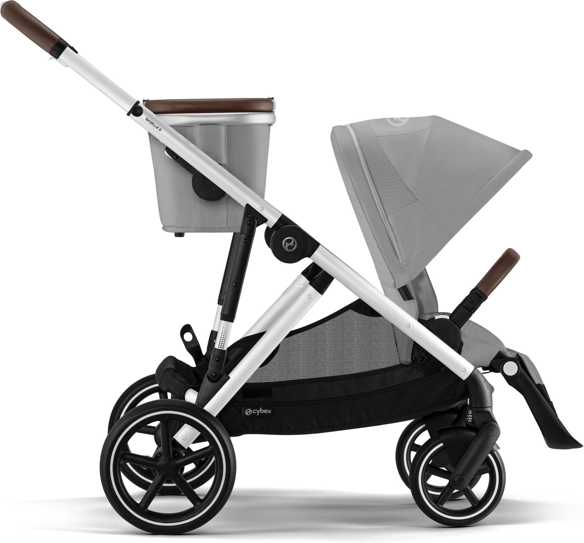 CYBEX EOS Lux -yhdistelmävaunut, Stormy Blue, taupe runko