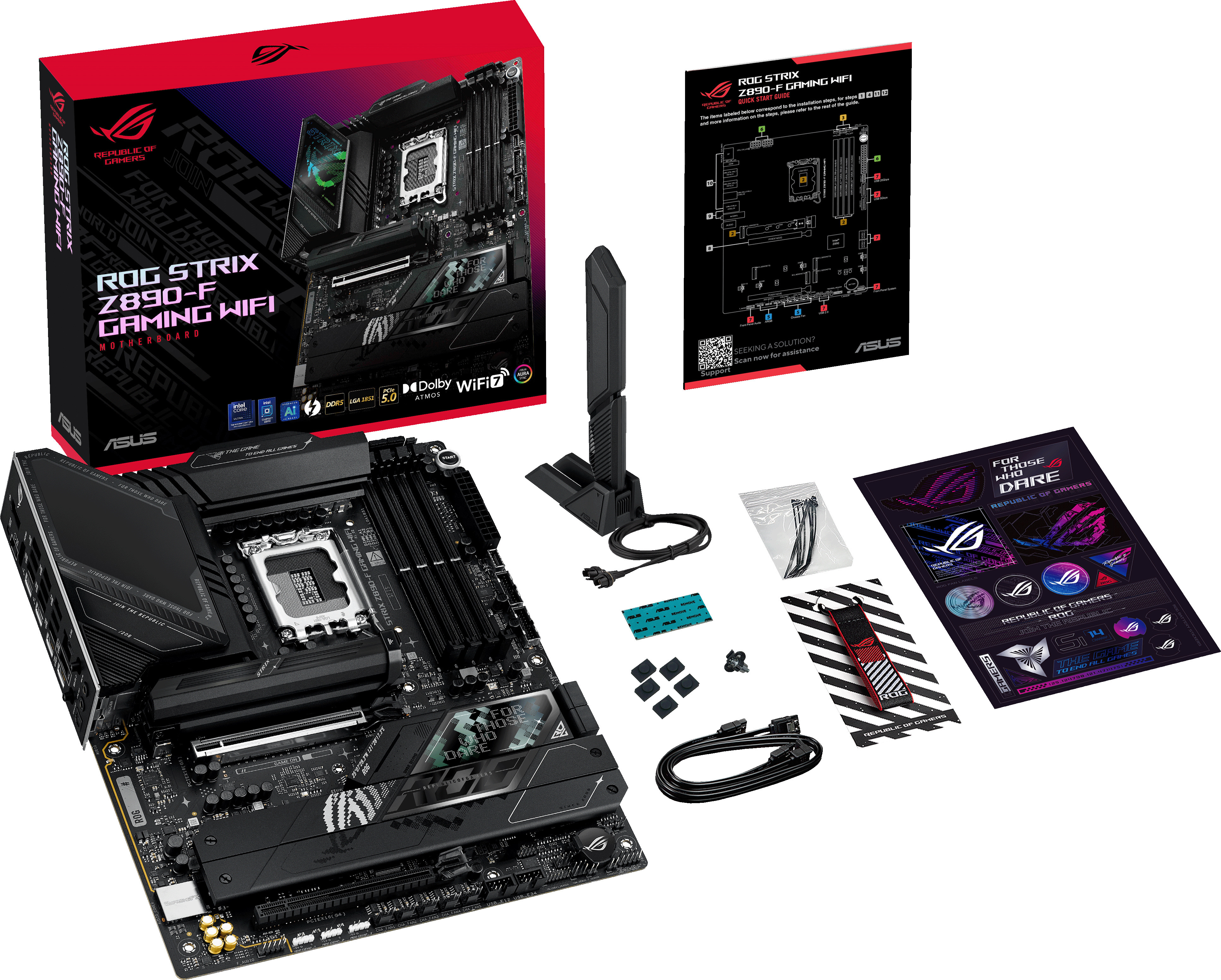 ASUS ROG STRIX Z890-F GAMING WIFI ATX -emolevy