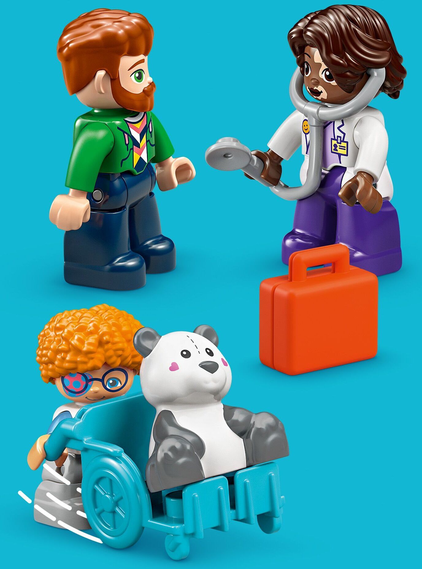 LEGO DUPLO Town 10449 – Ensimmäinen kerta: Lääkärissä