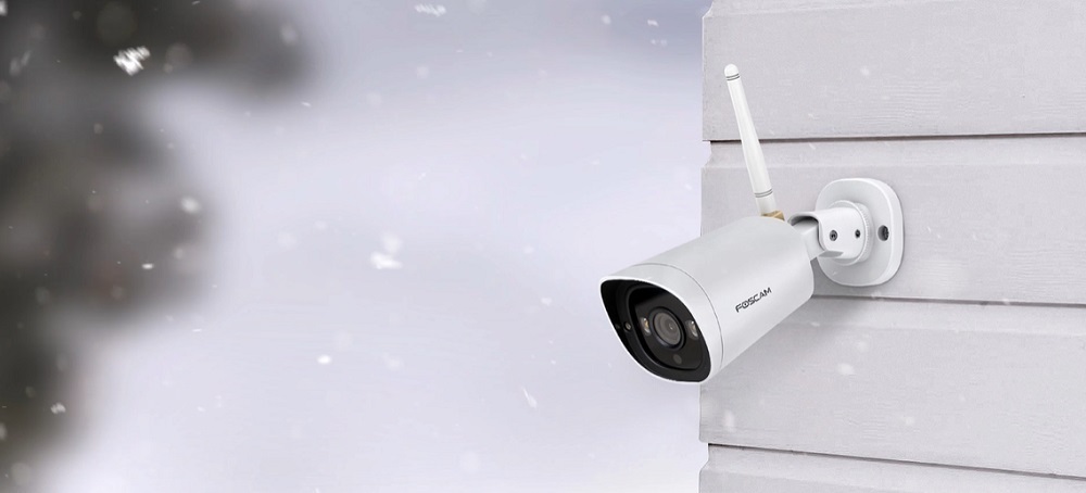 Foscam G4C 2K Starlight WiFi -valvontakamera ulkokäyttöön