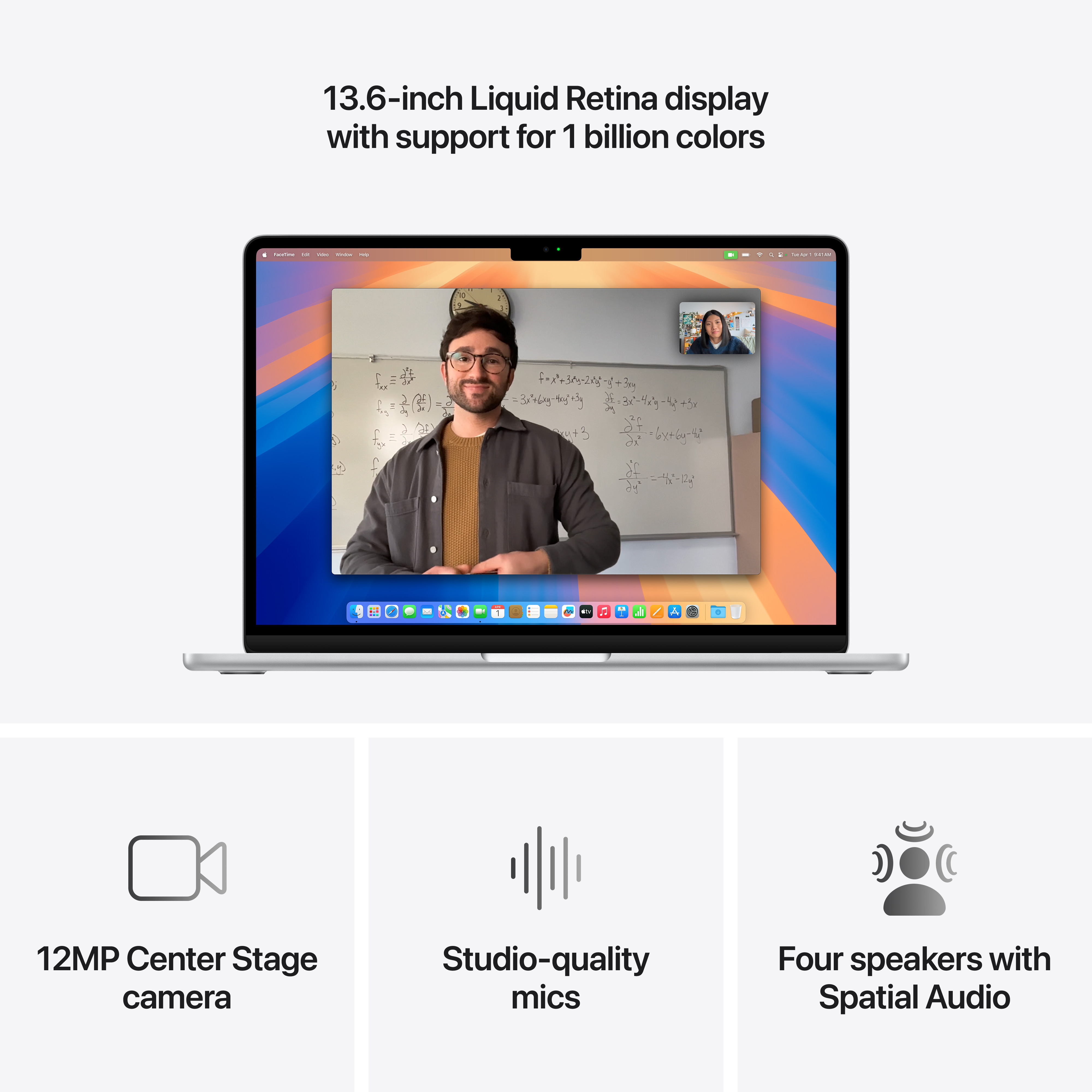 Apple MacBook Air 13" M4 16 Gt, 256 Gt 2025 -kannettava, taivaansininen (MC6T4)