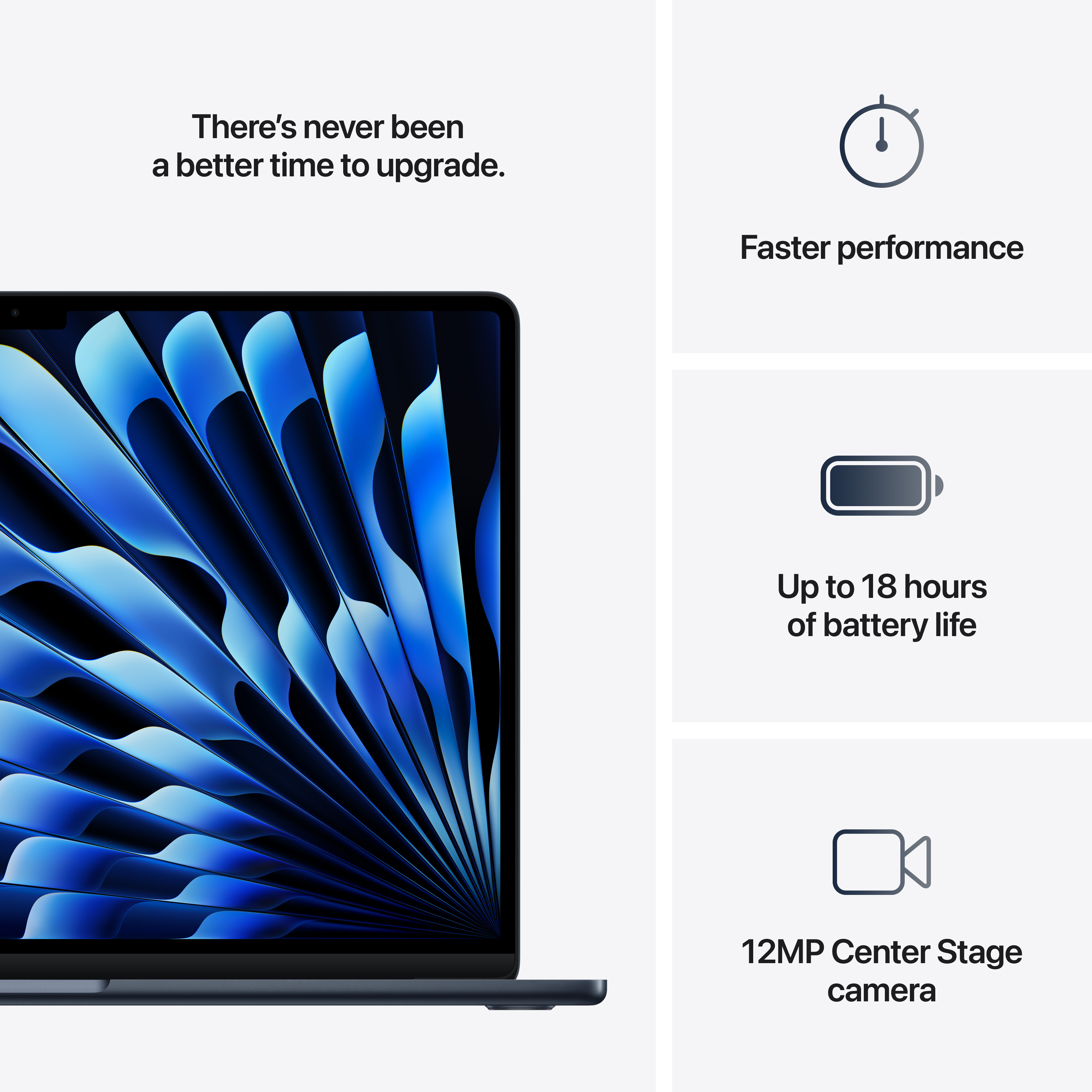 Apple MacBook Air 15" M4 16 Gt, 512 Gt 2025 -kannettava, tähtivalkea (MW1K3)