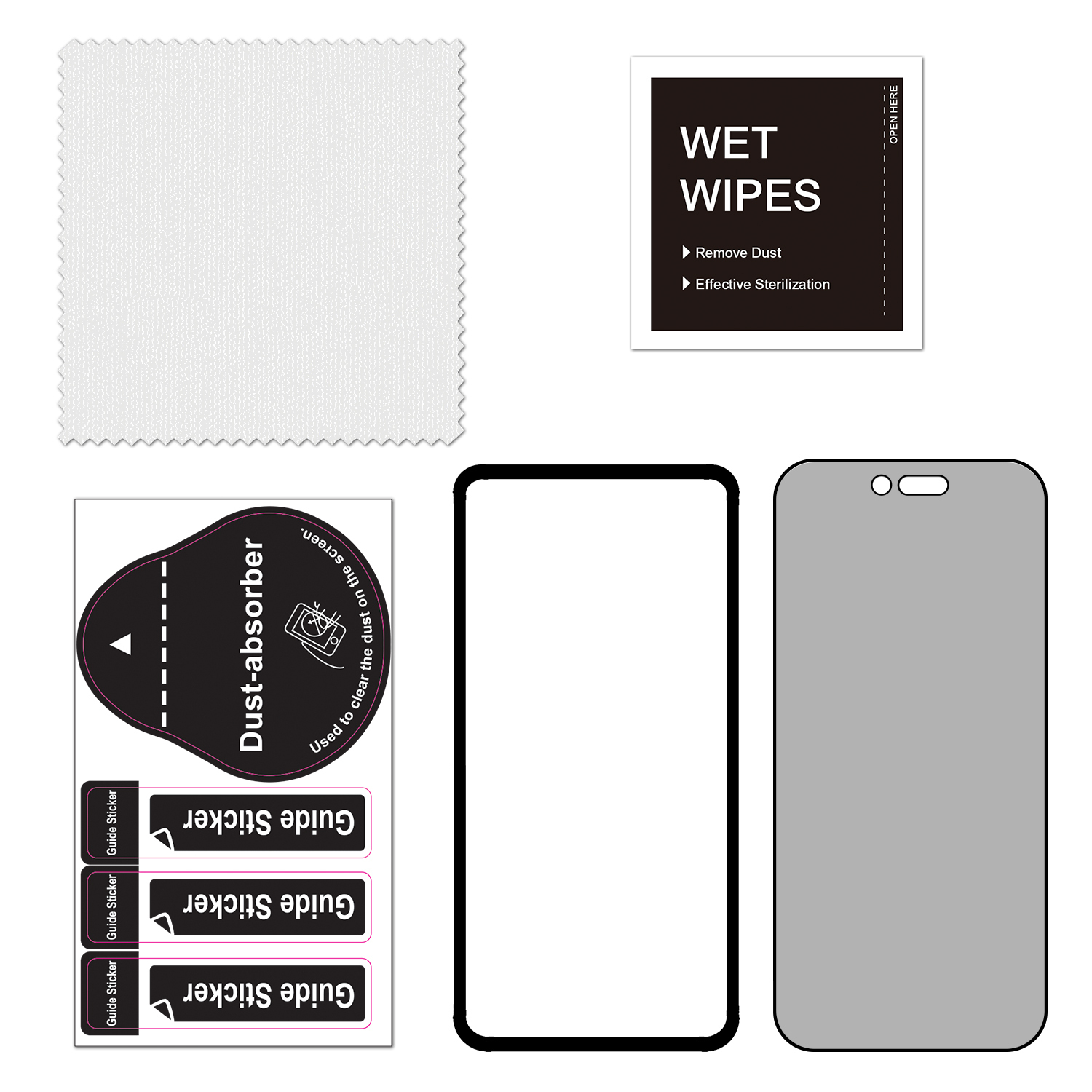 FoneKit Privacy+ Full Cover panssarilasi, iPhone Air