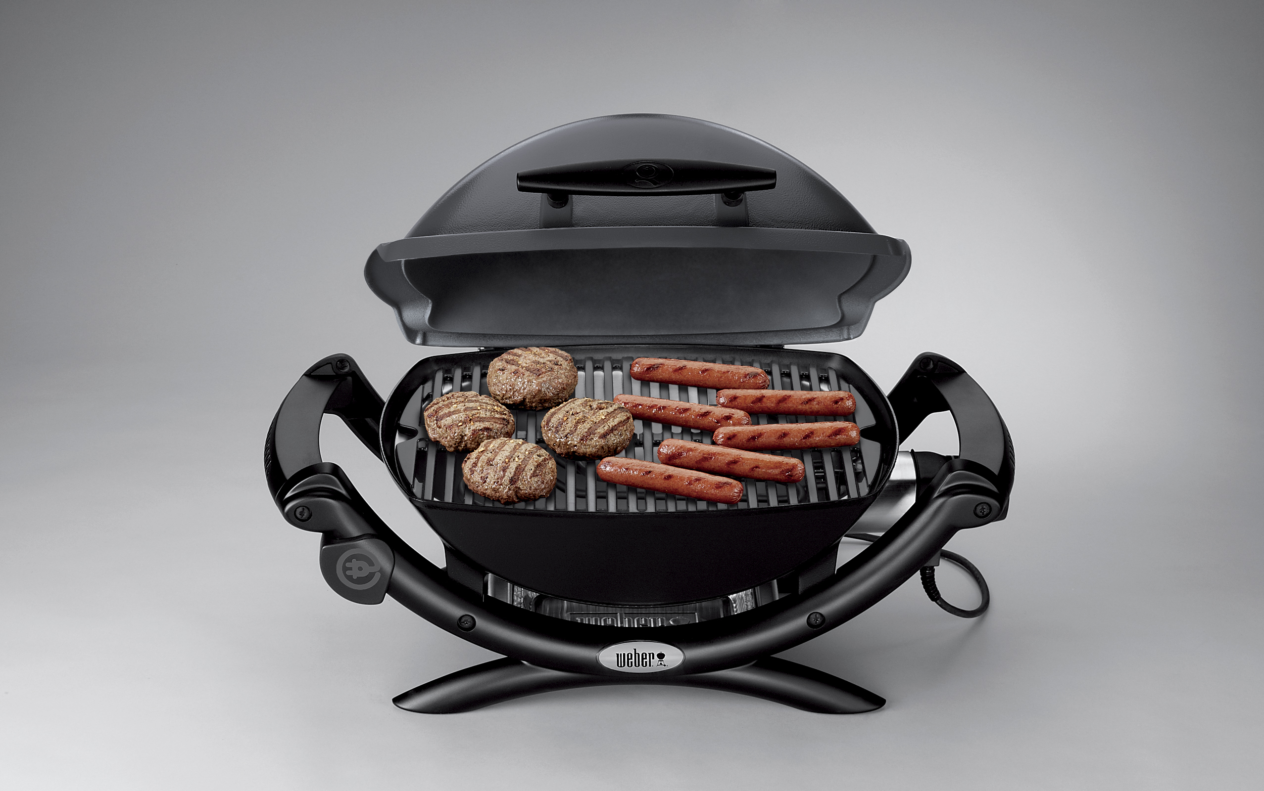 Weber Q1400 -sähkögrilli, Dark Grey