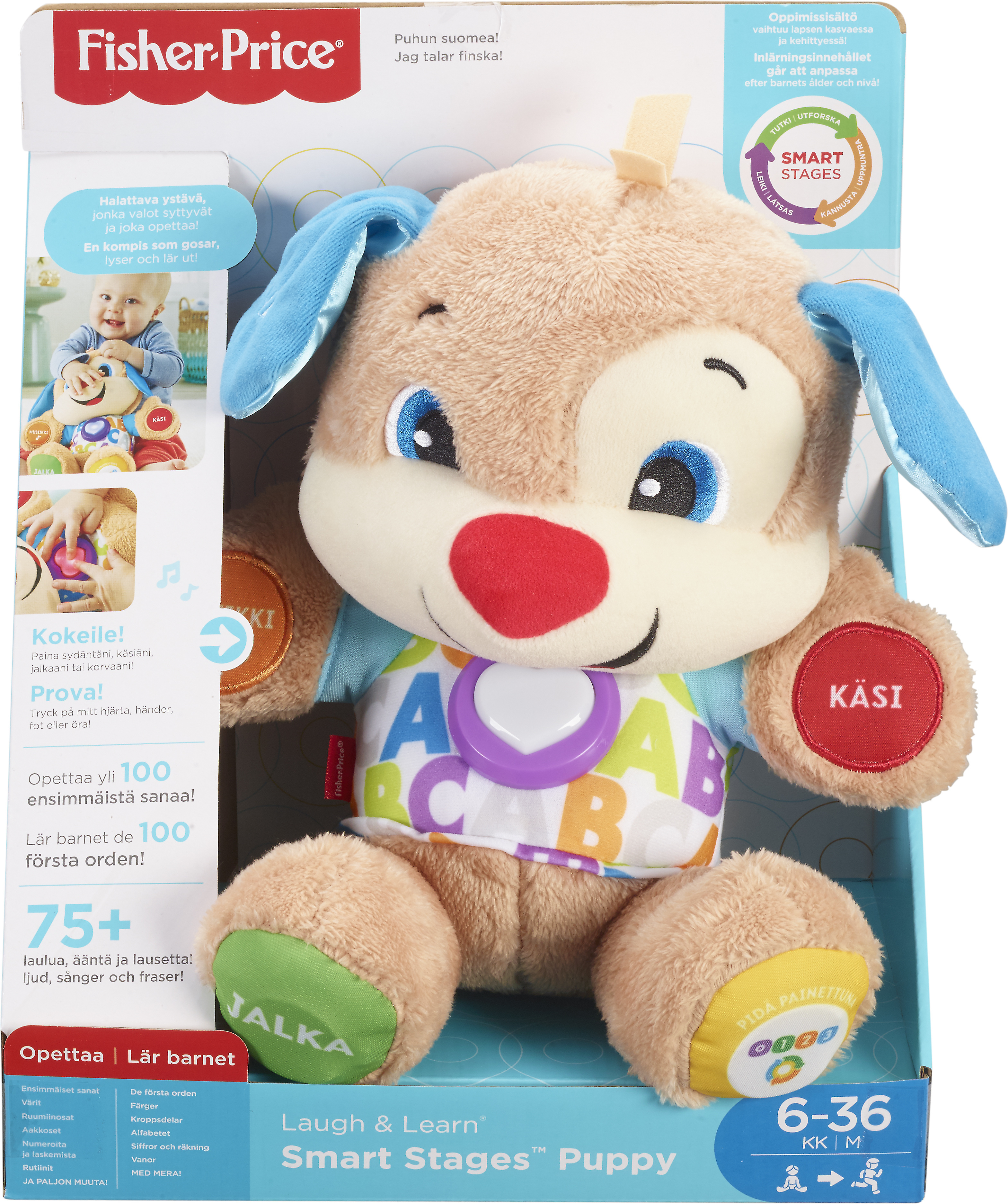 Fisher-Price- laulava kirja, FI