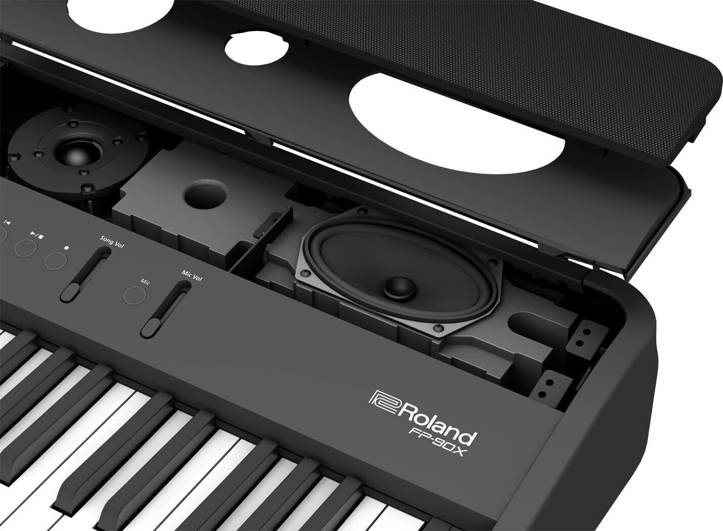 Roland FP-90X -digitaalipiano, musta