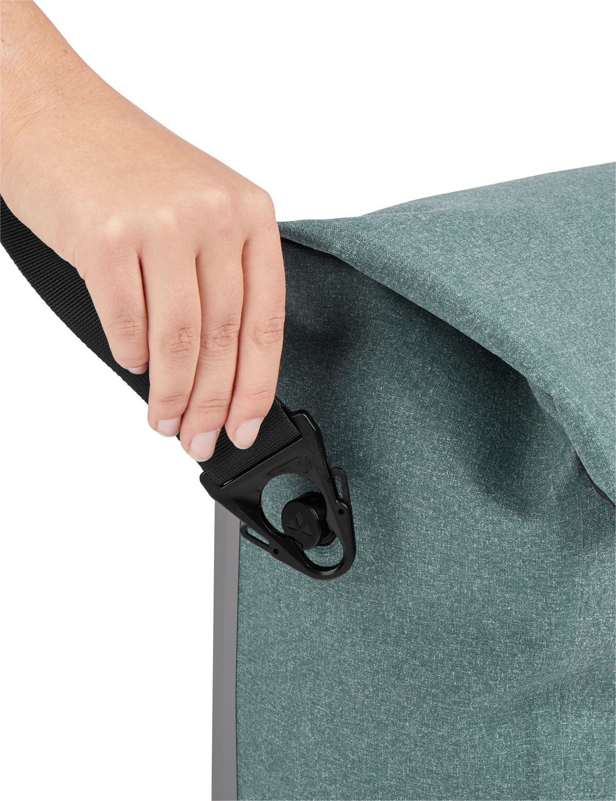Vaude ReCycle Pro Single -sivulaukku, musta