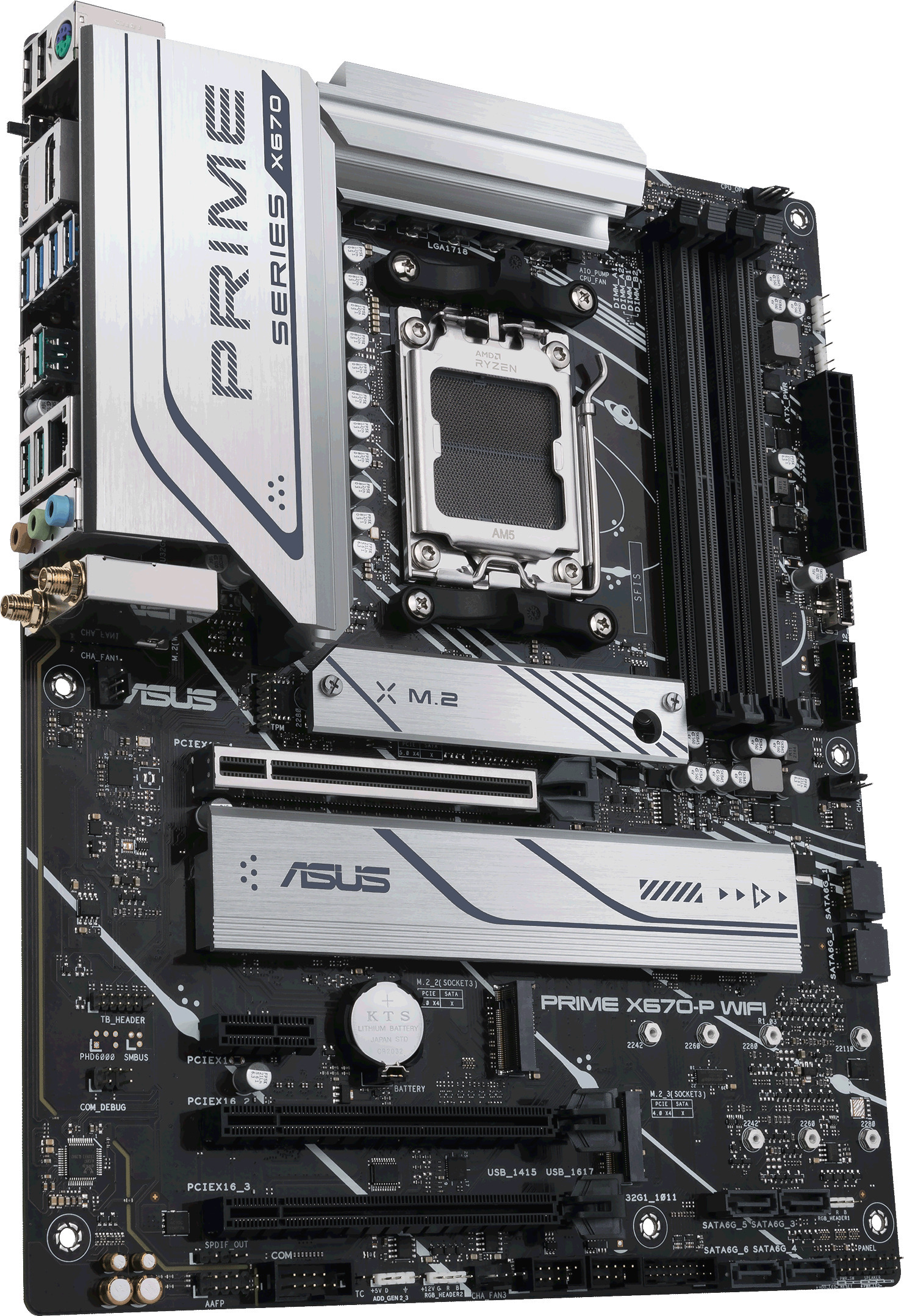ASUS PRIME X670-P WIFI ATX -emolevy