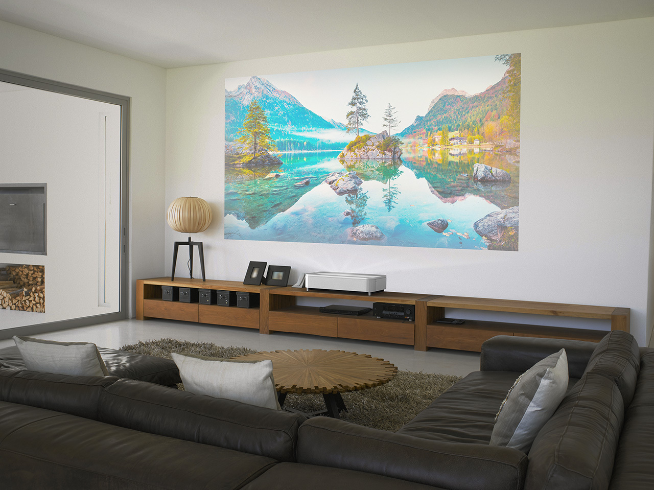 Epson EH-LS800W 4K PRO-UHD -älylaserprojektori, lähiheijastus, valkoinen