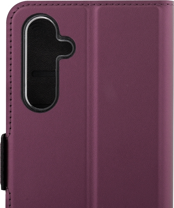 Wave BookCase -suojakotelo, Samsung Galaxy A54 5G, Smoky Sangria