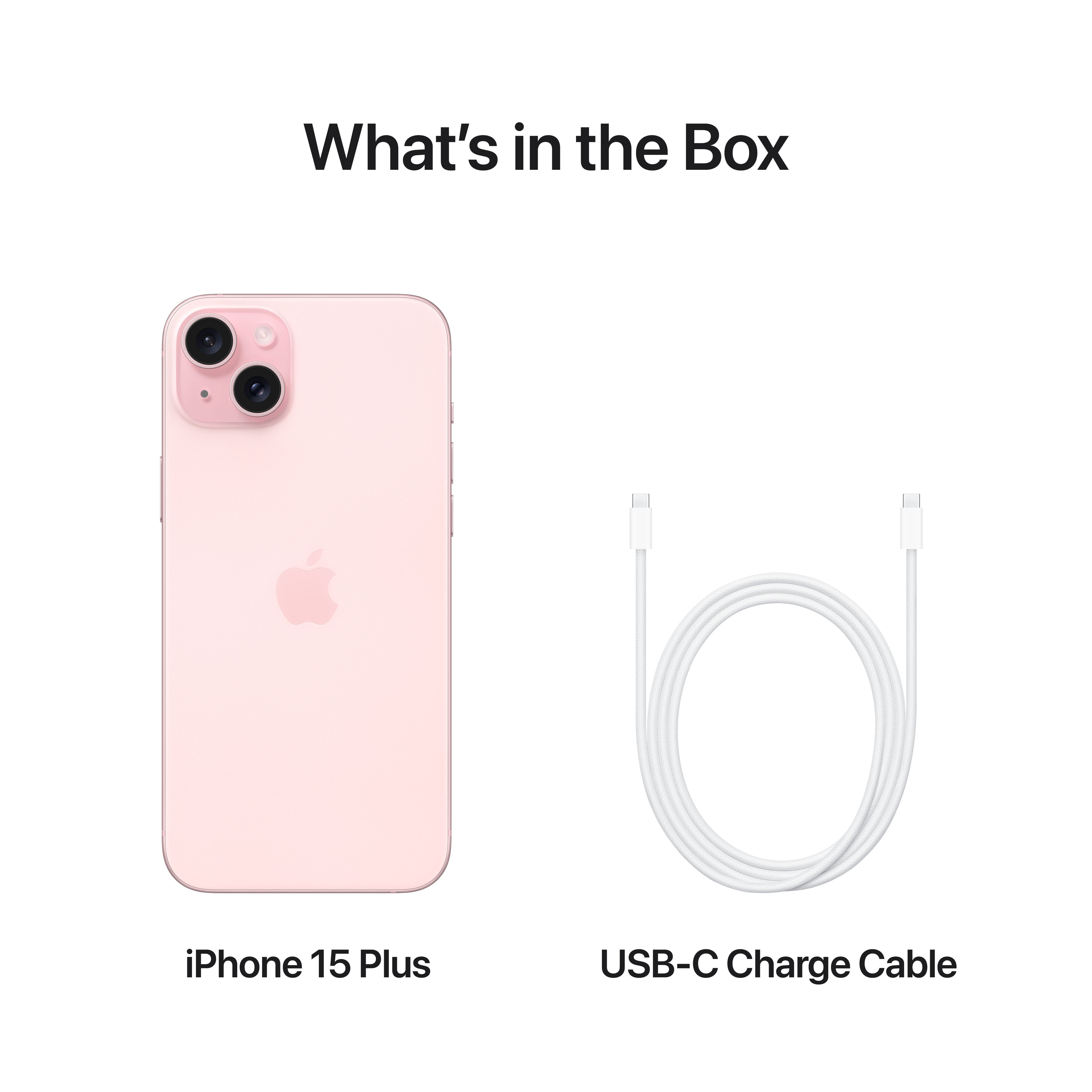 Apple iPhone 15 Plus 128 Gt -puhelin, musta (MU0Y3)