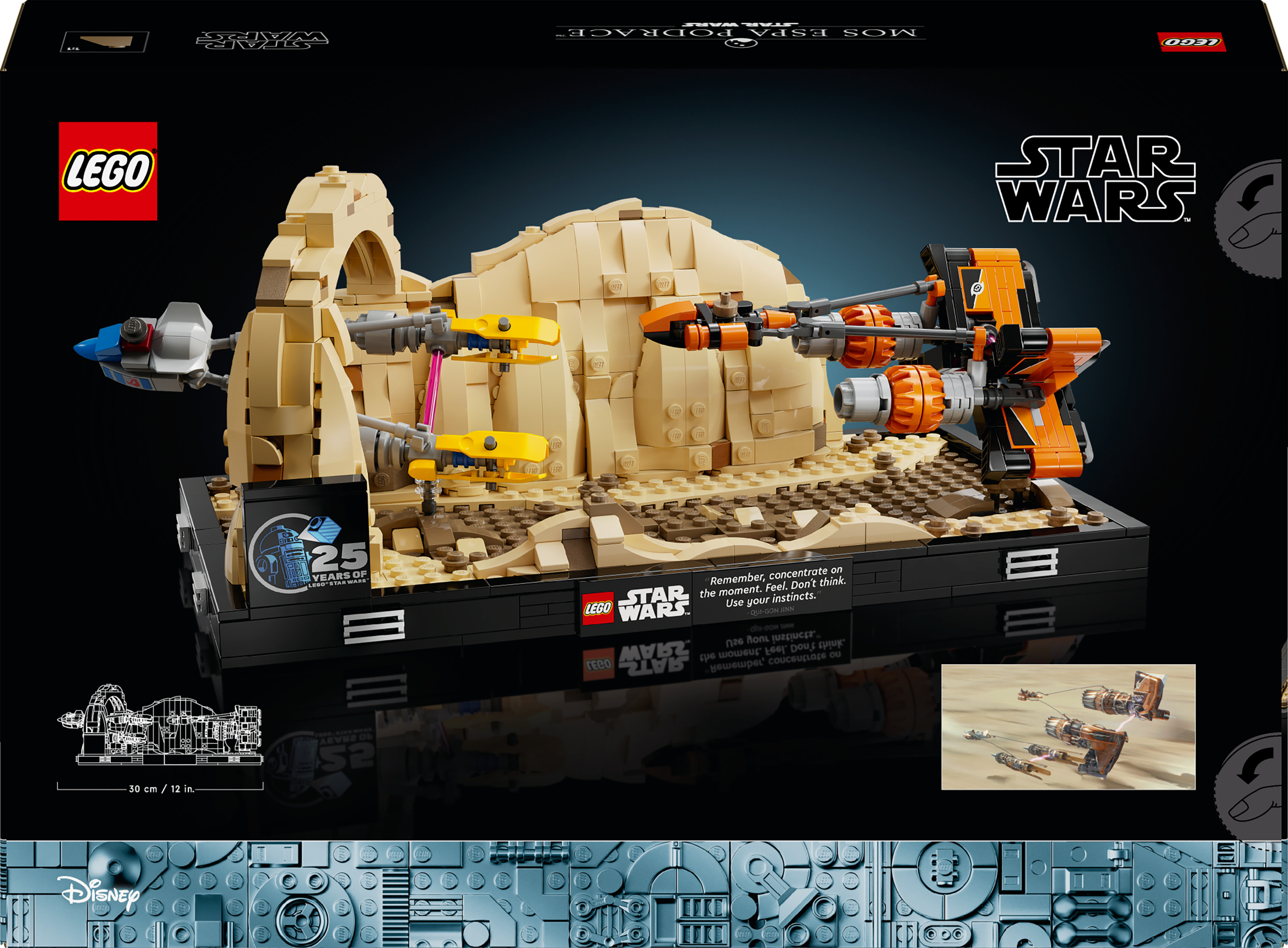 LEGO Star Wars 75380  - Mos Espa Podrace™ ‑dioraama