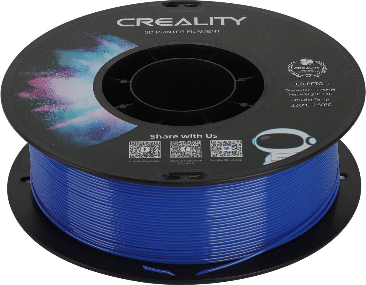 Creality CR-PETG -filamentti 3D -tulostimeen, 1.75 mm, sininen