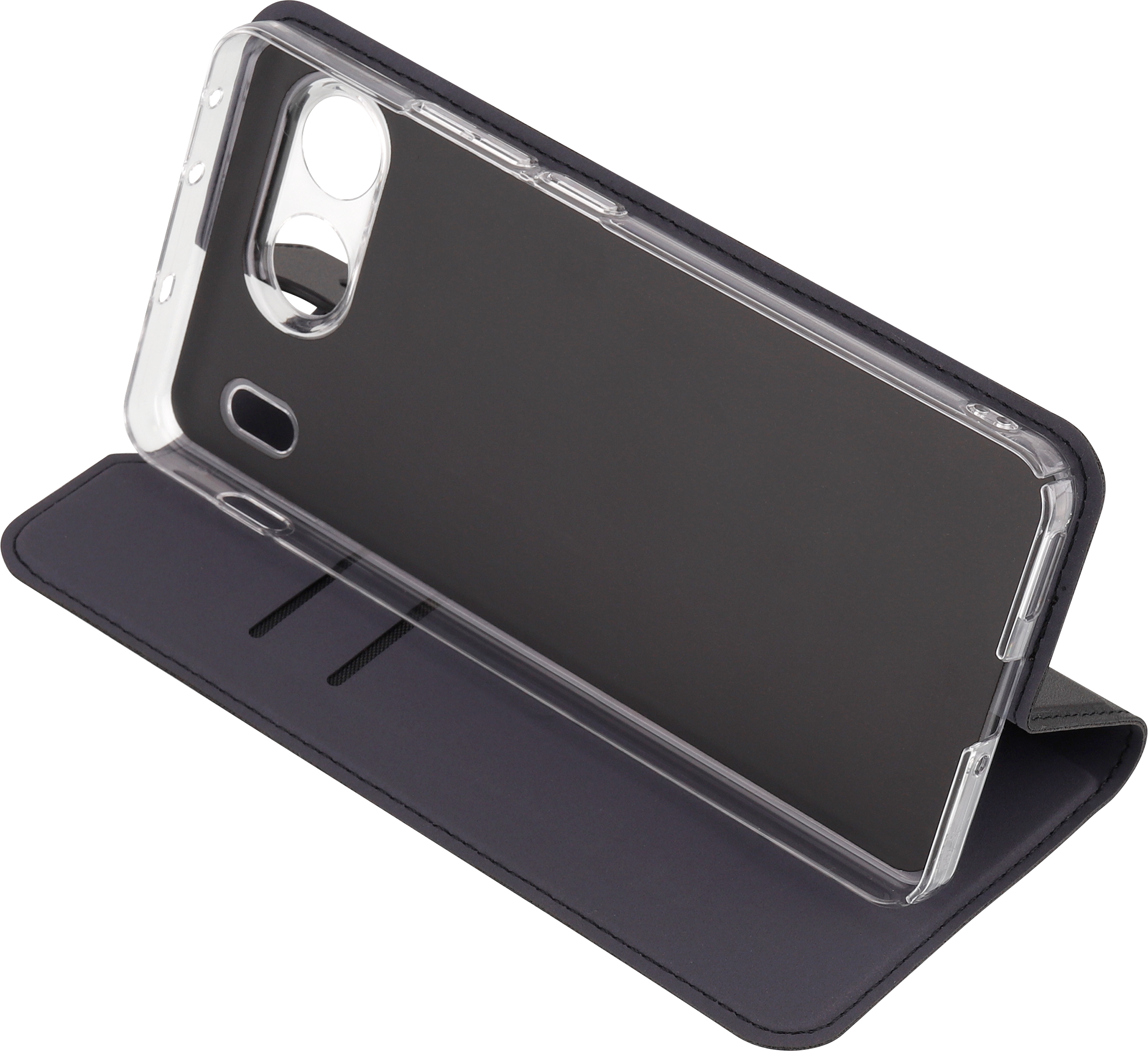 FoneKit BookCase -suojakotelo, OnePlus Nord 4 5G, musta