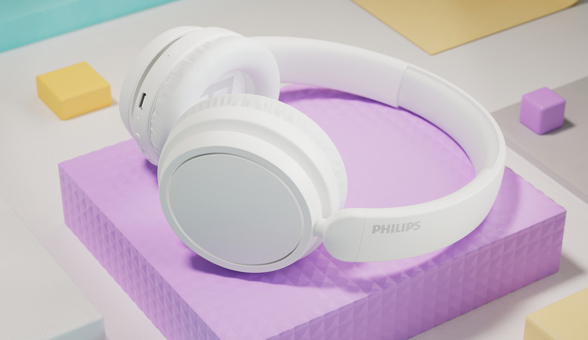 Philips TAH5209 Bluetooth-sankakuulokkeet, valkoinen