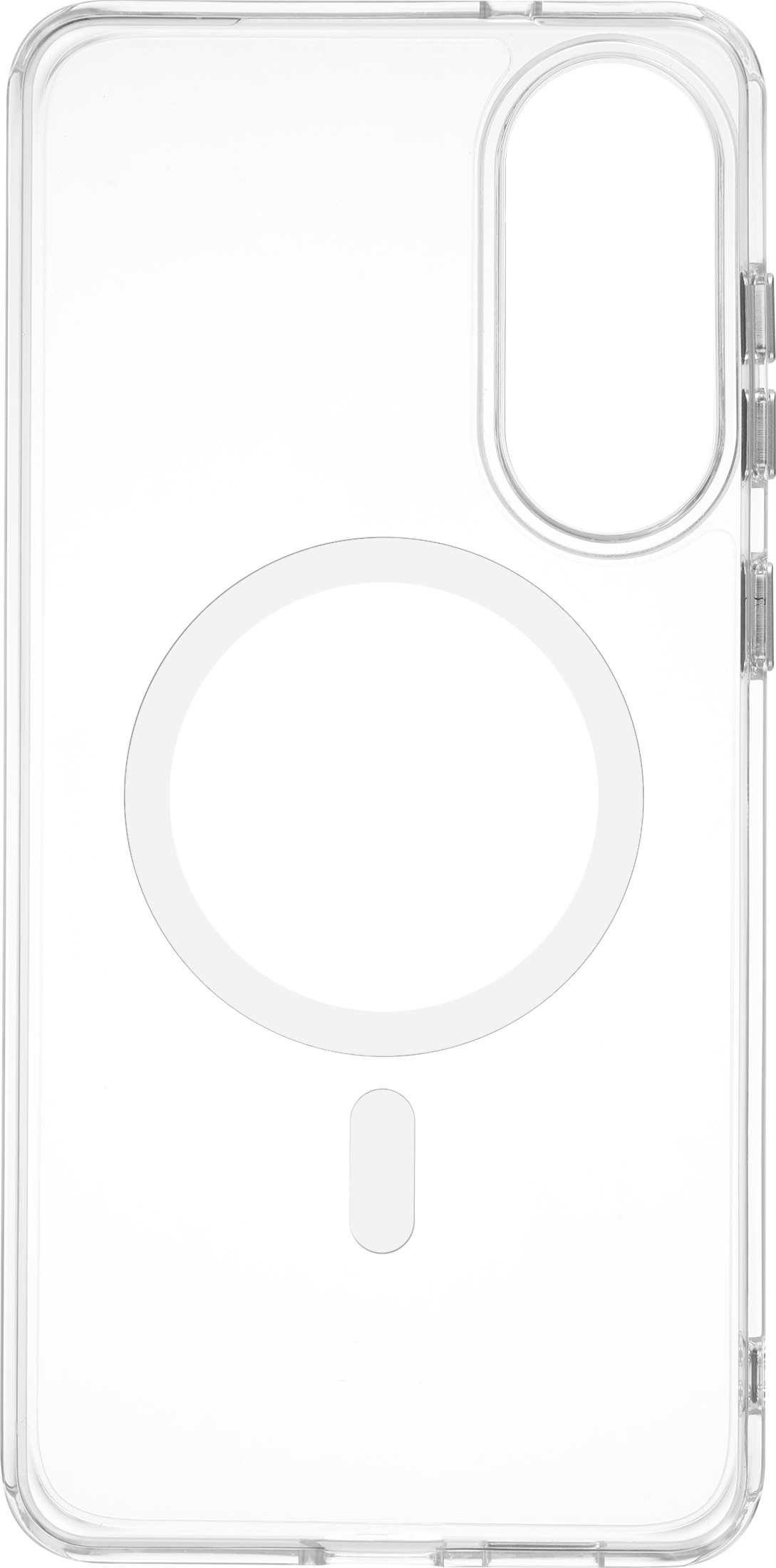 FoneKit Premium Clear Case -suojakuori, Samsung Galaxy S25 Edge, läpinäkyvä