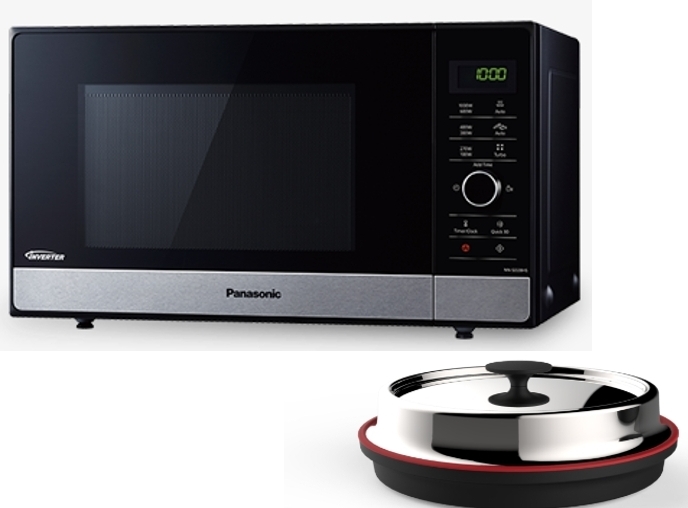 Panasonic NN-GD38HSSUG mikroaaltouuni, teräs