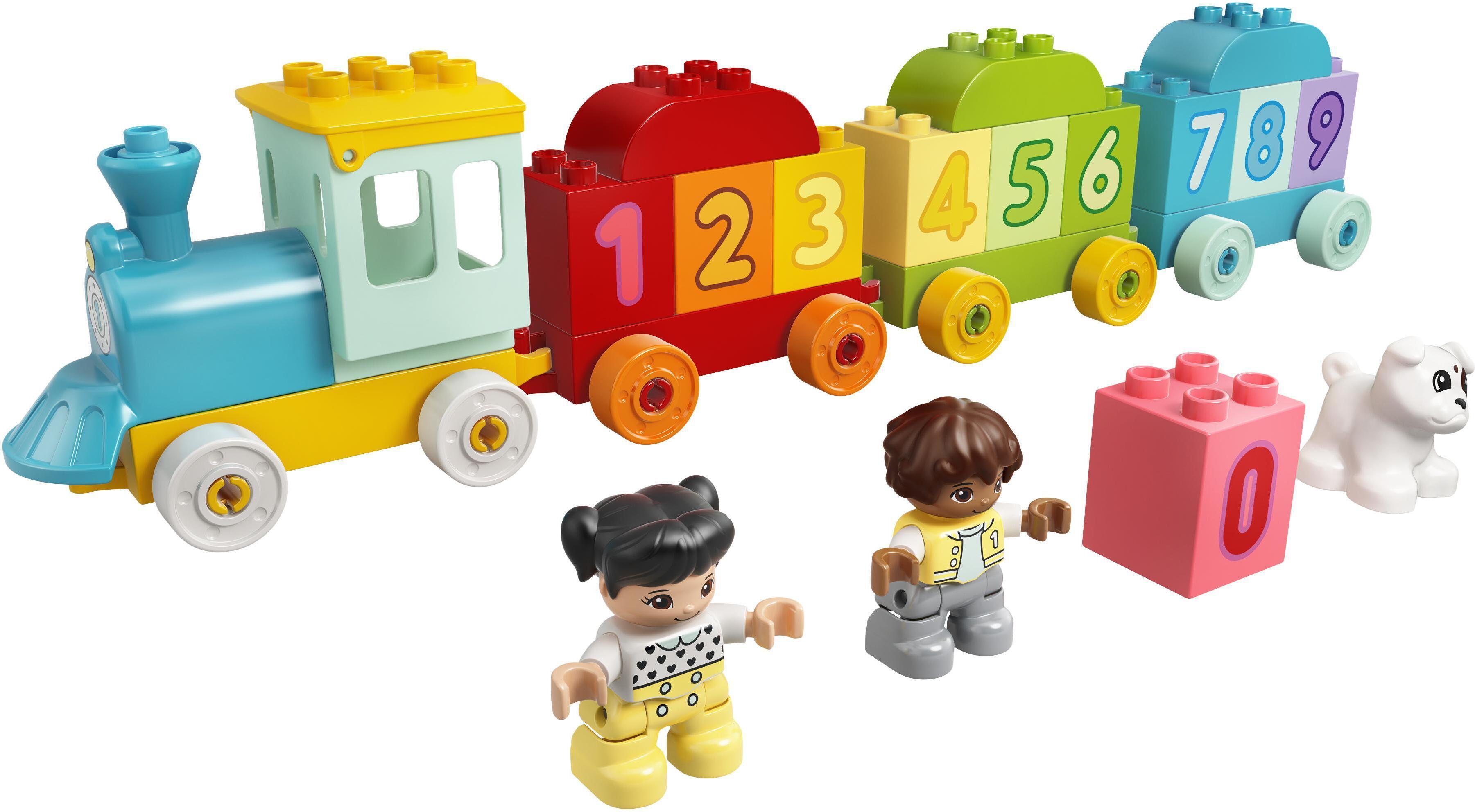 LEGO DUPLO My First 10954 - Numerojuna – opi laskemaan