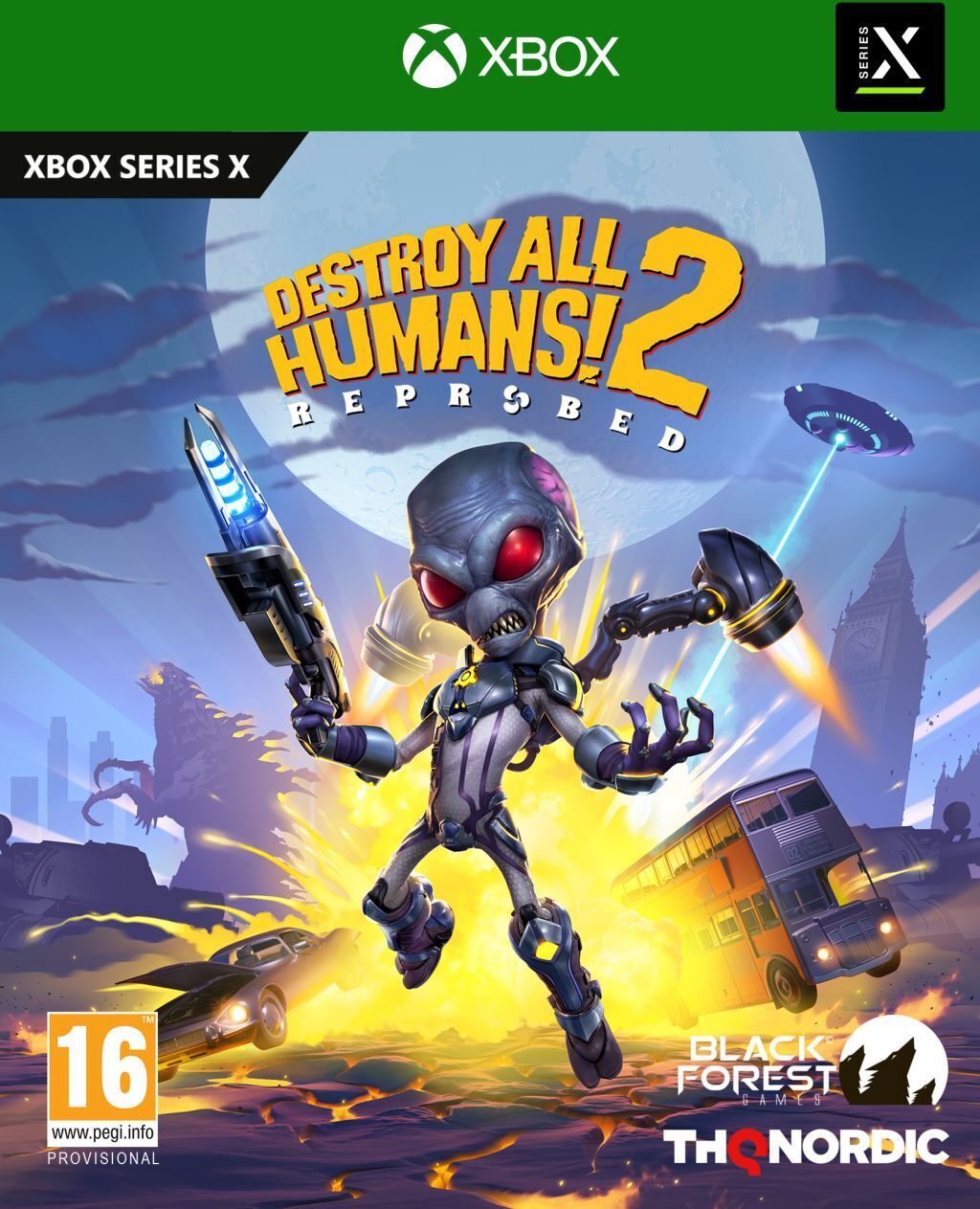 THQ Nordic Destroy All Humans 2! - Reprobed -peli, Xbox Series X  (9120080077387) 
