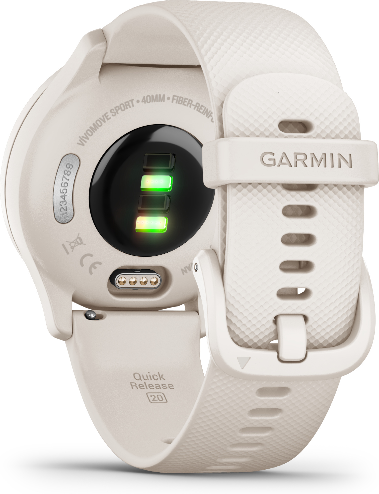 Garmin Vivomove Sport -hybridiälykello, norsunluu