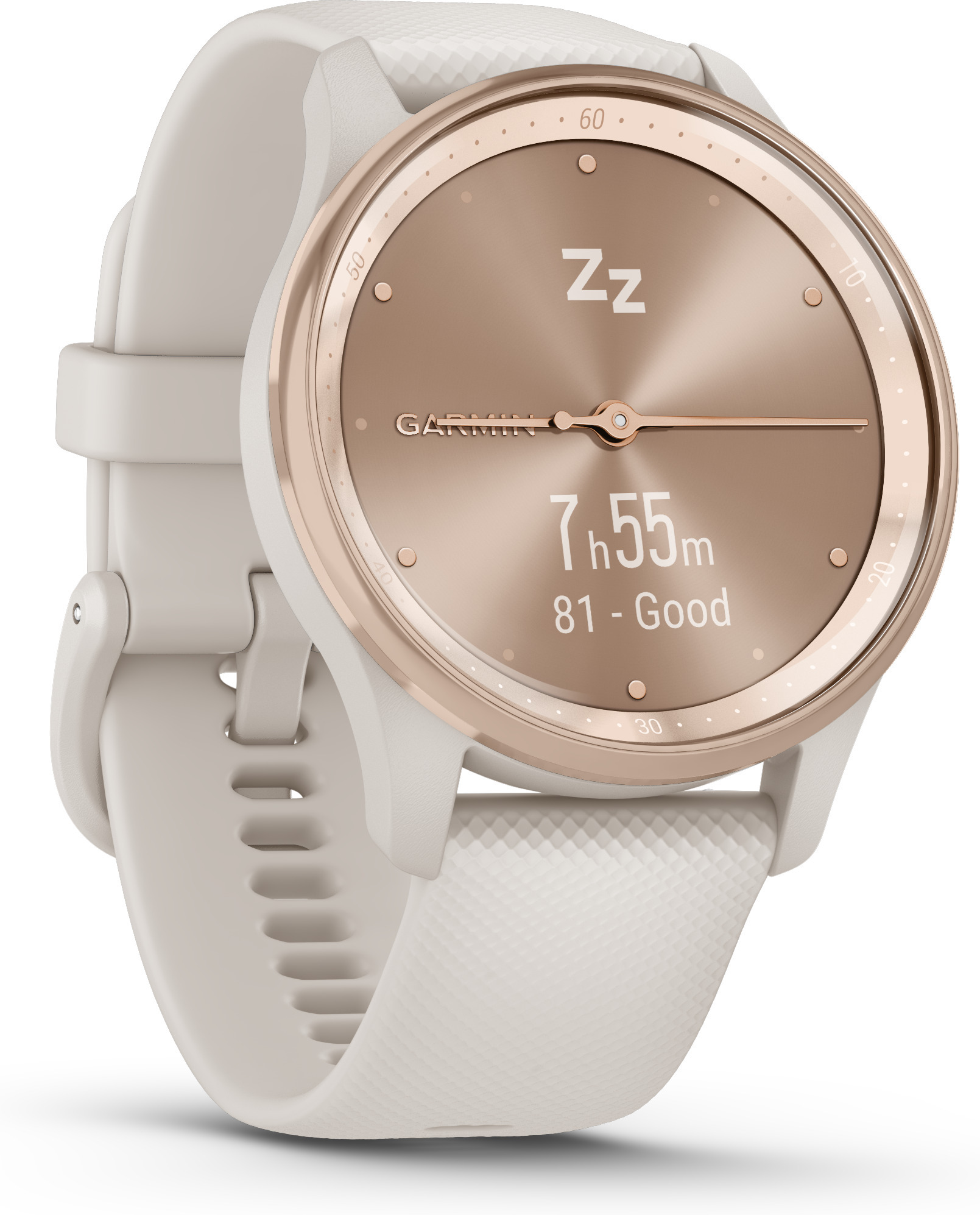 Garmin Vivomove Trend -hybridiälykello, persikka/kulta