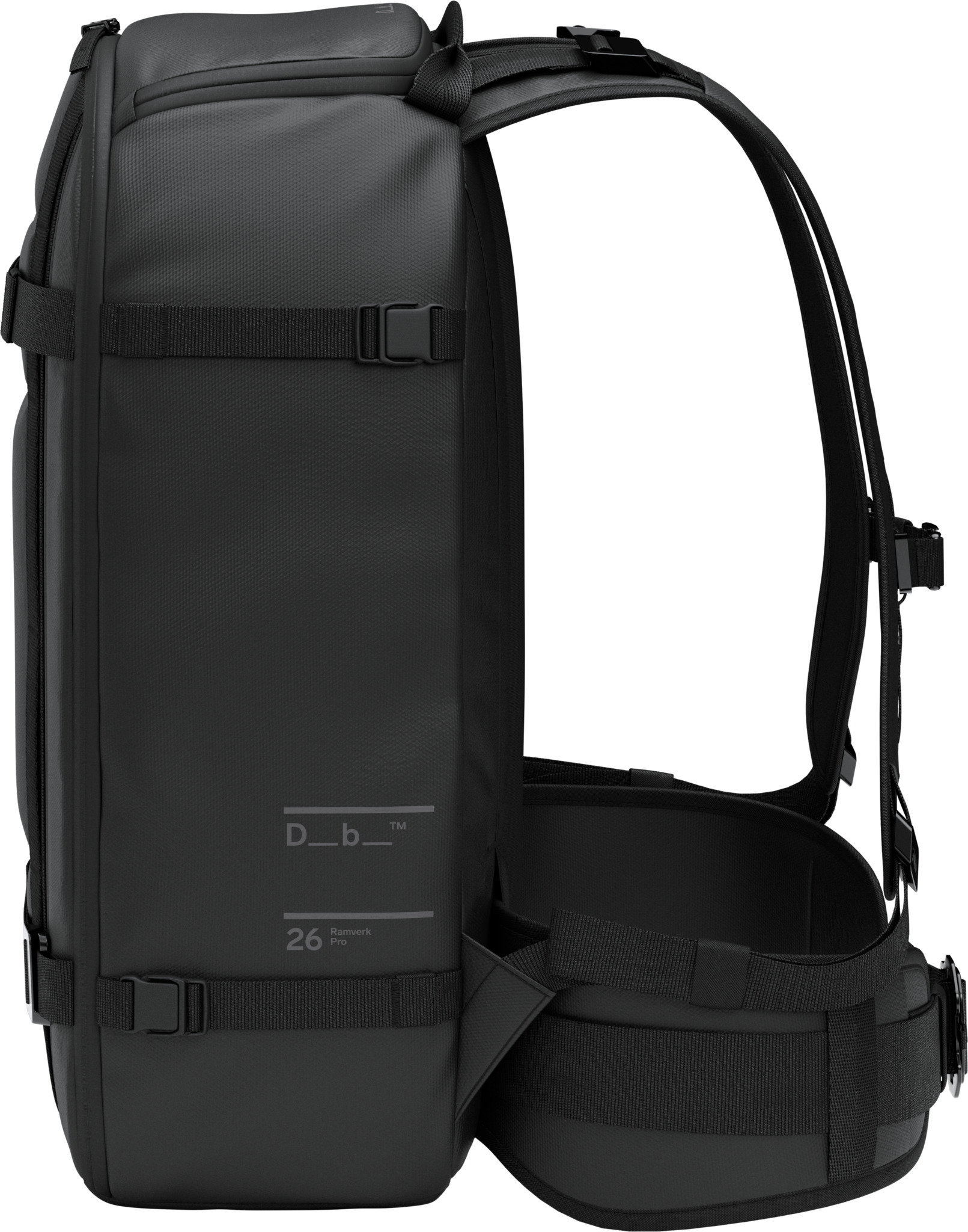 Db The Ramverk Pro 26L Backpack -reppu, black out