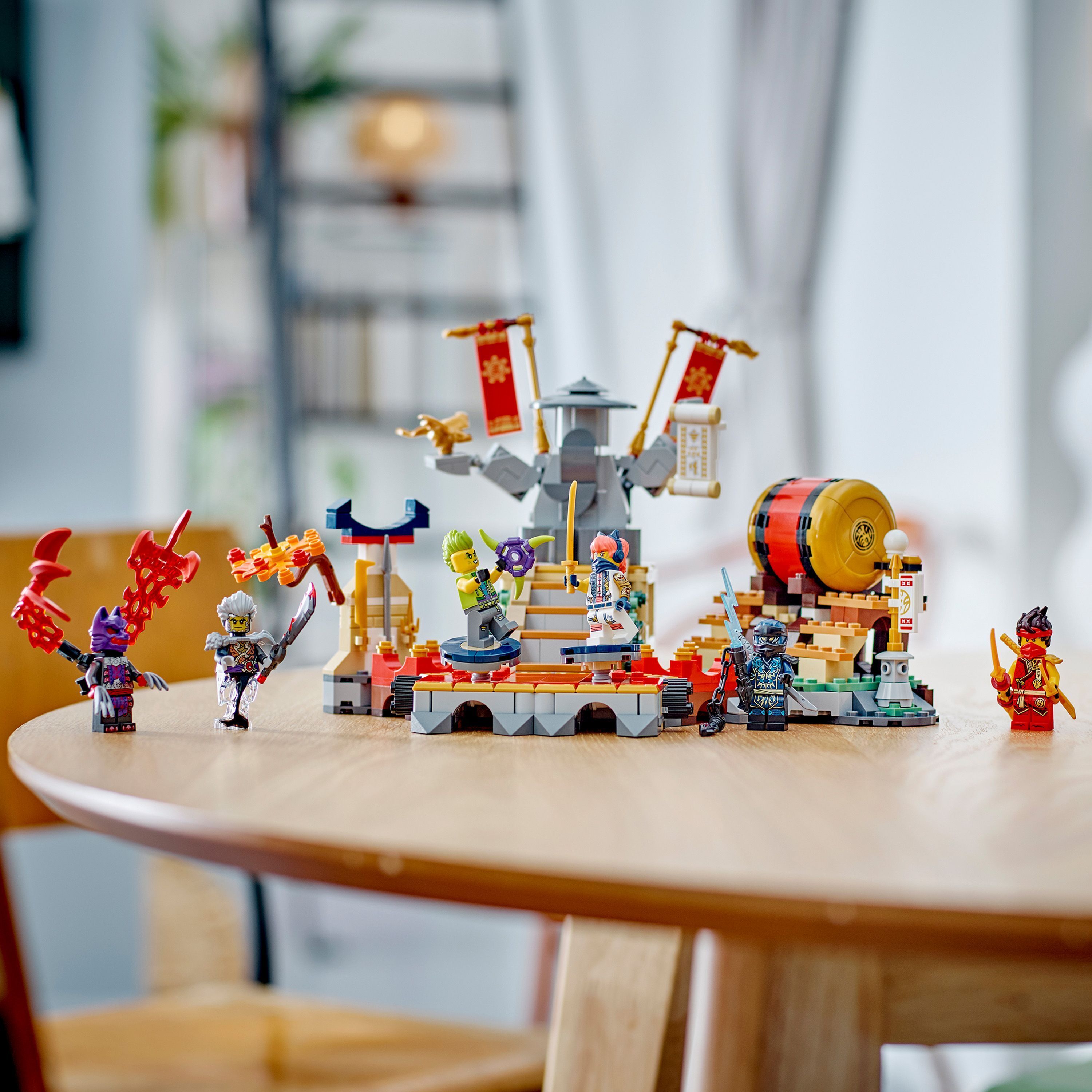 LEGO Ninjago 71818 - Turnajaisten taisteluareena