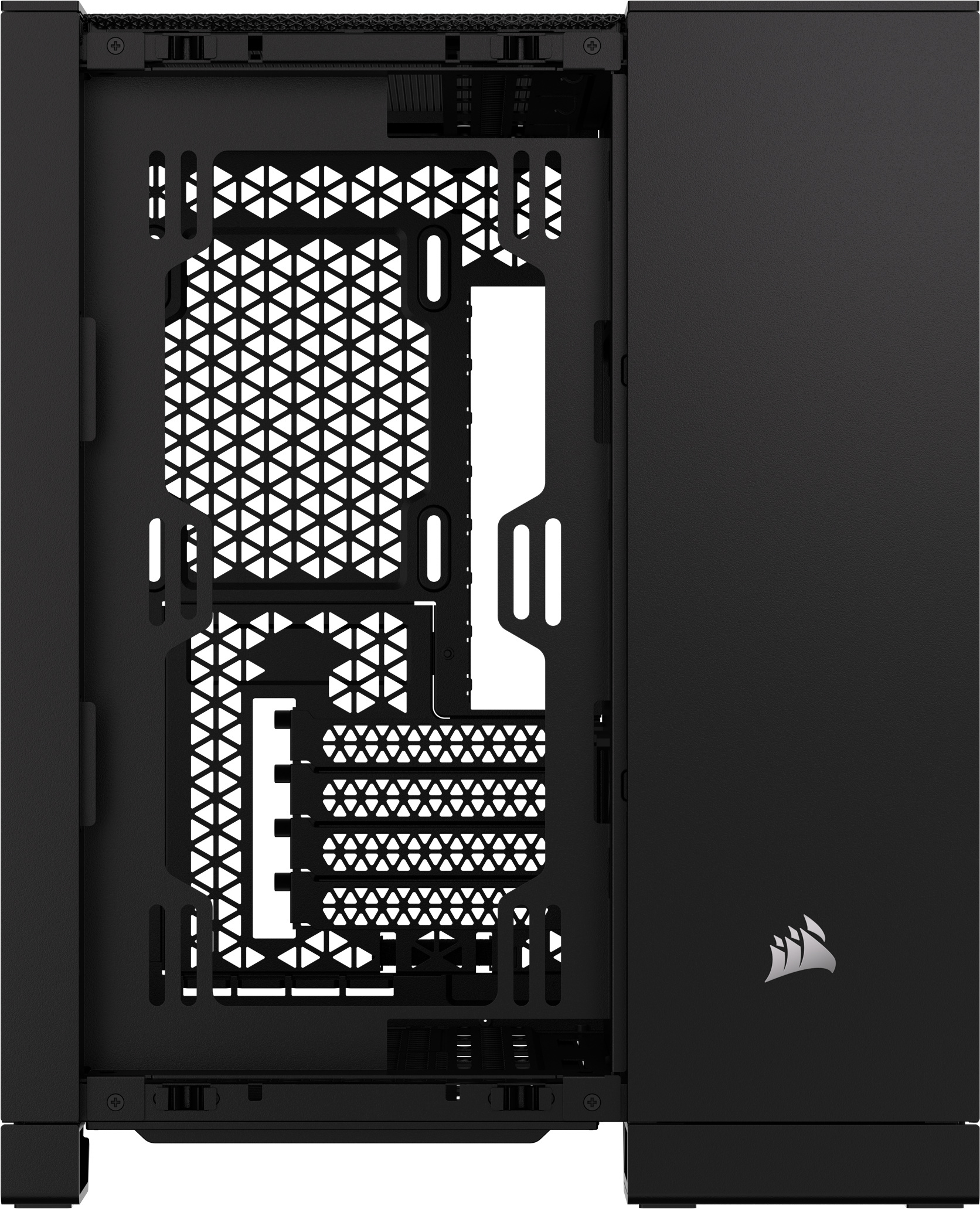 Corsair 2500D Airflow Micro-ATX-kotelo ikkunalla, musta