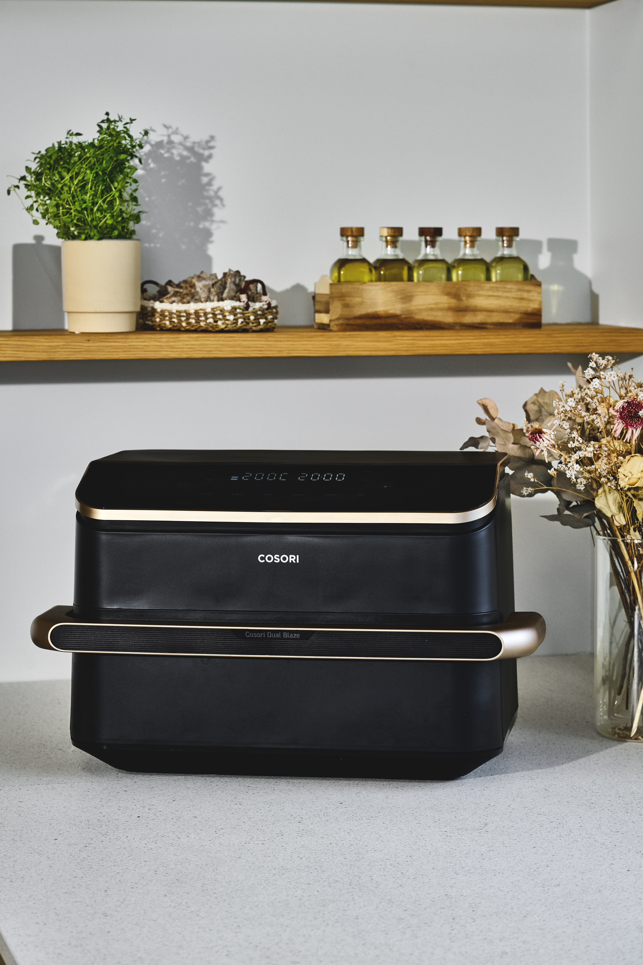 Cosori Dual Blaze TwinFry airfryer, 10 l