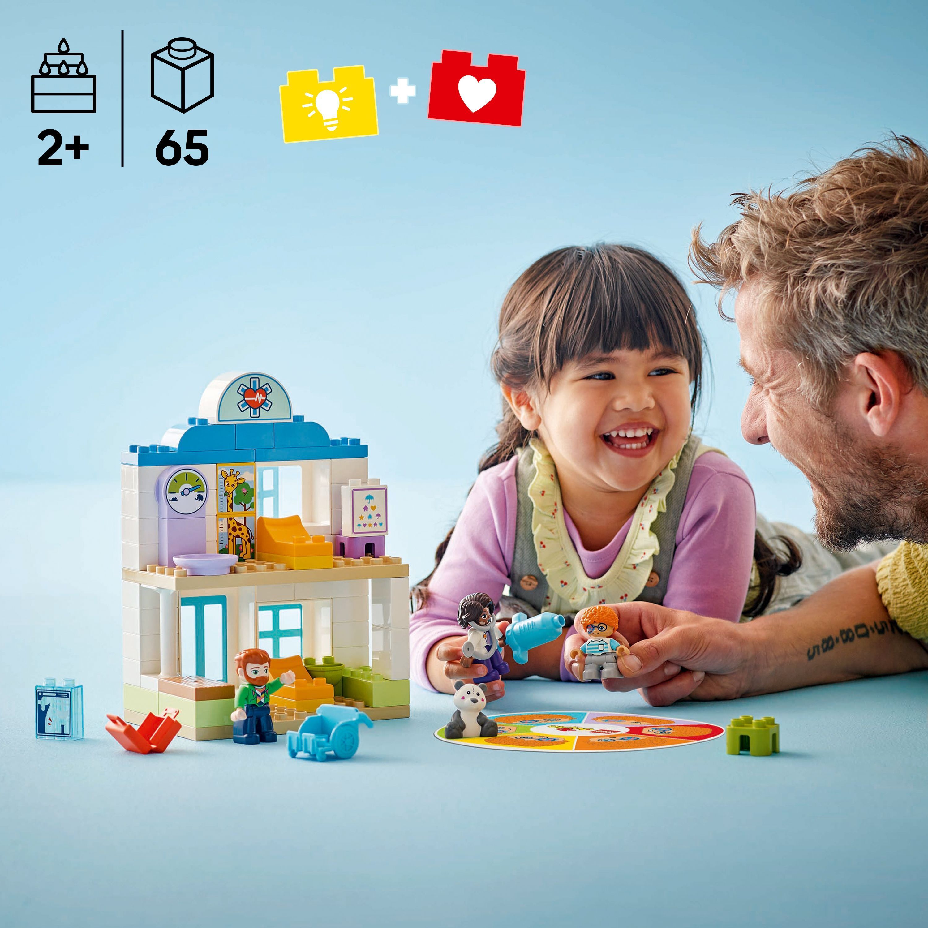 LEGO DUPLO Town 10449 – Ensimmäinen kerta: Lääkärissä