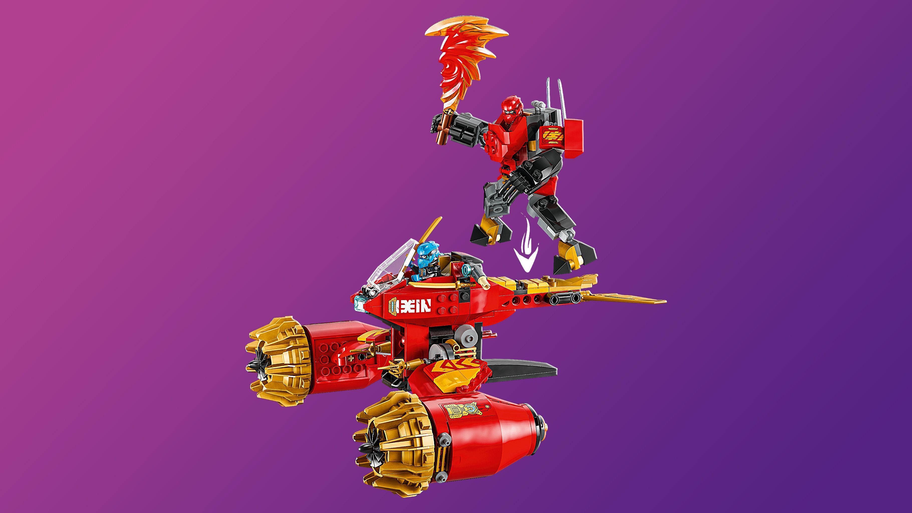LEGO Ninjago 71830 – Kain myrskynratsastajarobotti