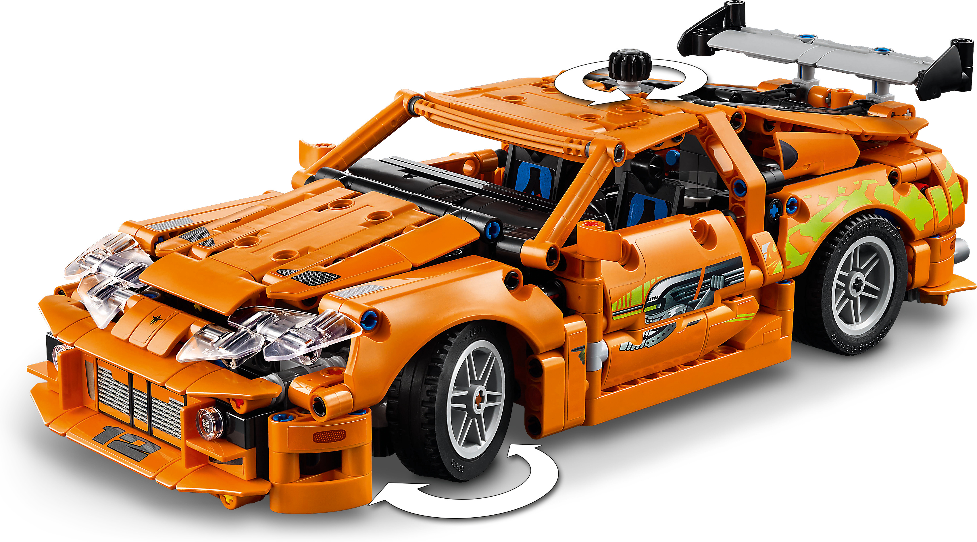 LEGO Technic 42204 – Fast and Furious Toyota Supra MK4 11 LEGO Technic 42204 – Fast and Furious Toyota Supra MK4 - Image 11