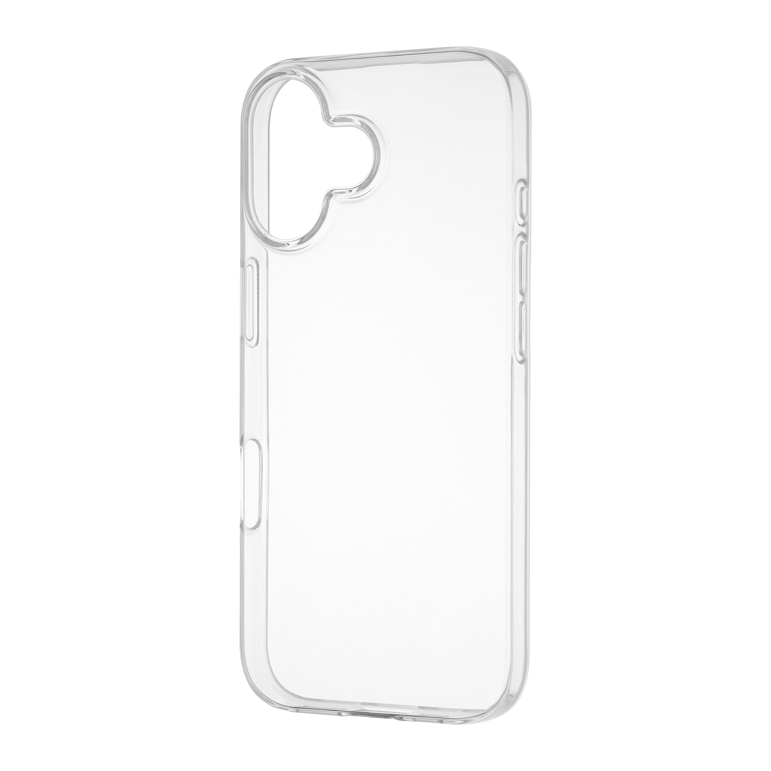 FoneKit silikonisuoja, iPhone 17, läpinäkyvä