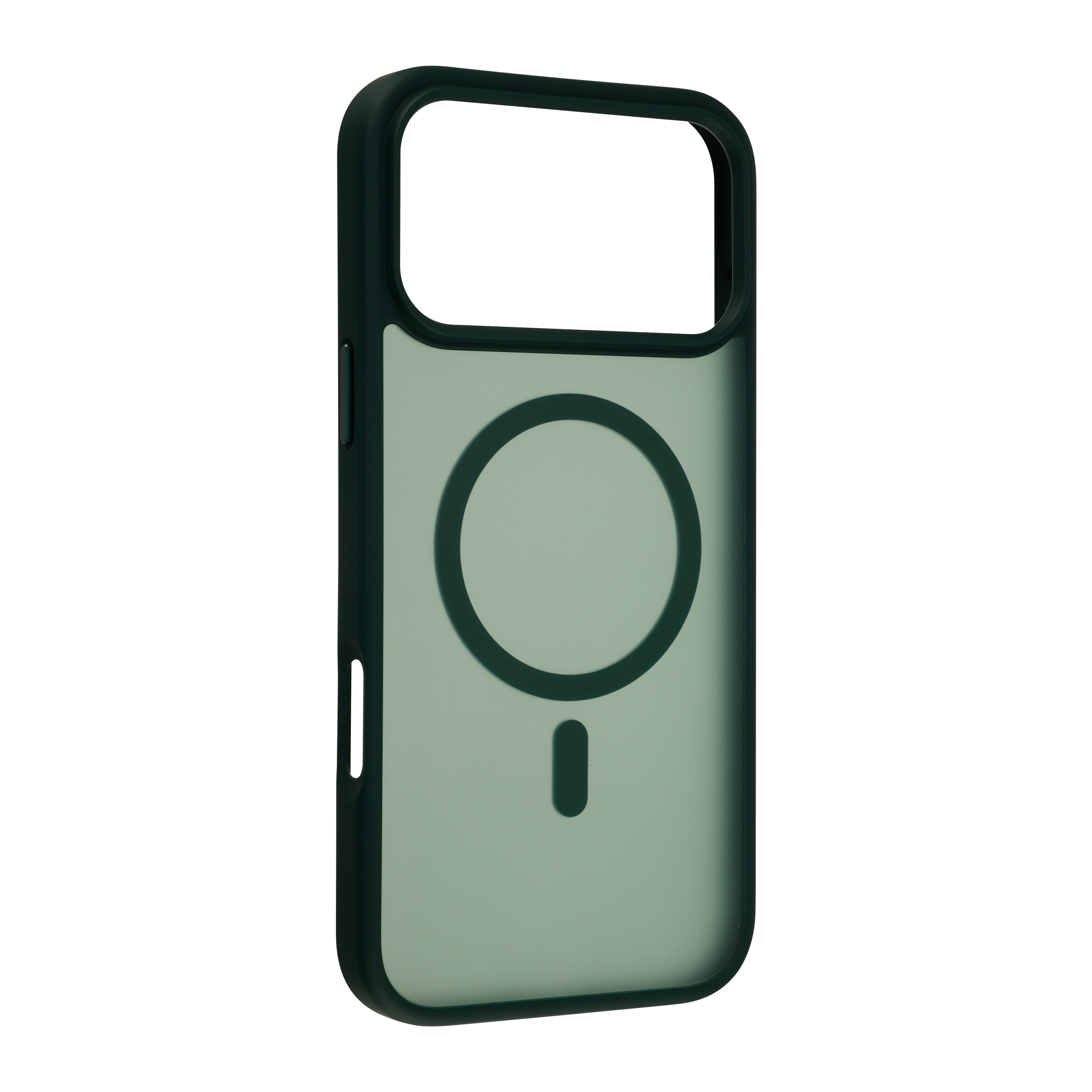 FoneKit MagSafe-yhteensopiva Soft Touch suojakuori, iPhone 17 Pro, tummanvihreä