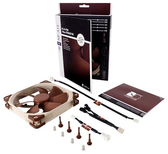 Noctua NF-A14 PWM -kotelotuuletin, 140 mm