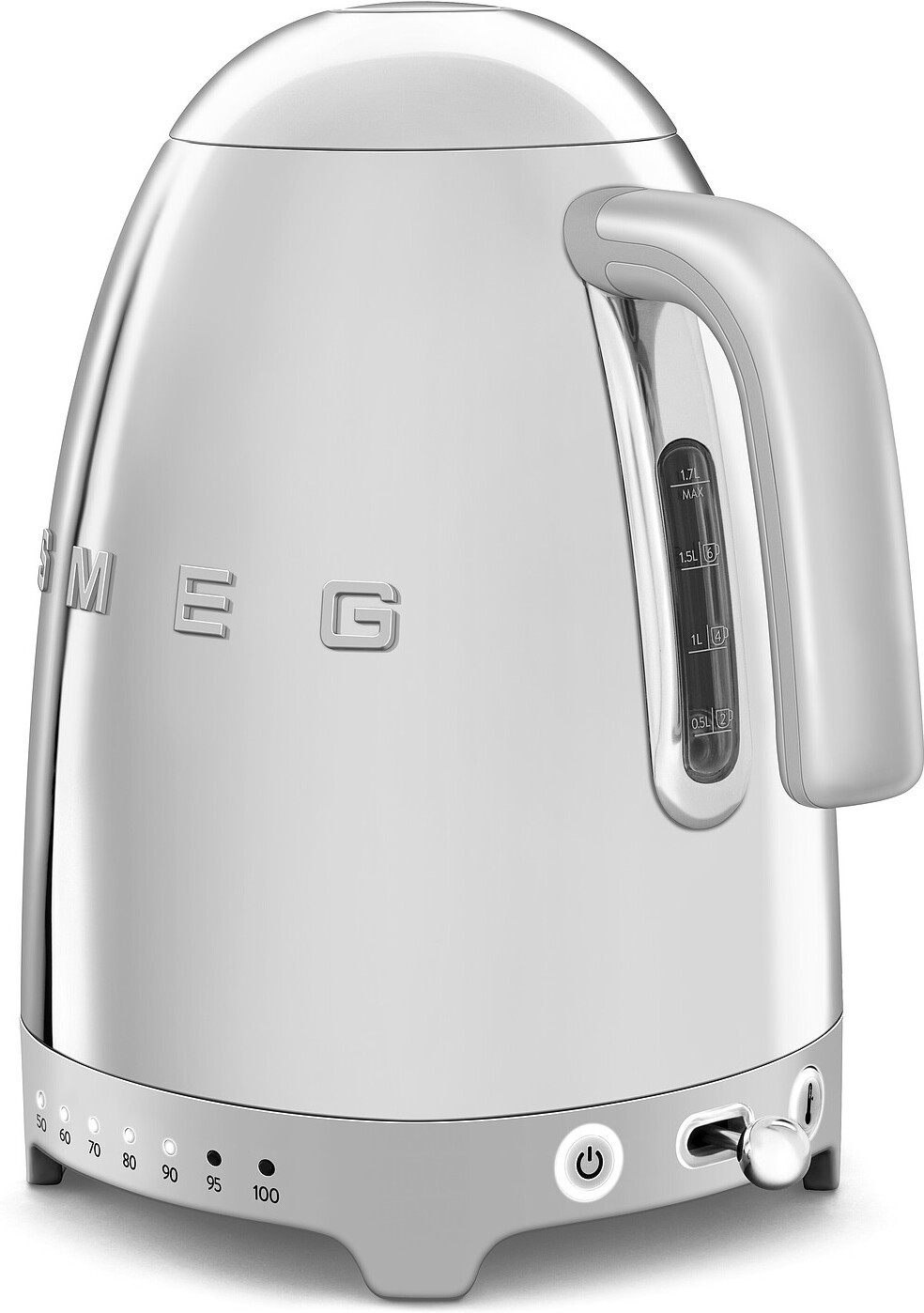 Smeg KLF04SSEU -vedenkeitin, kromi