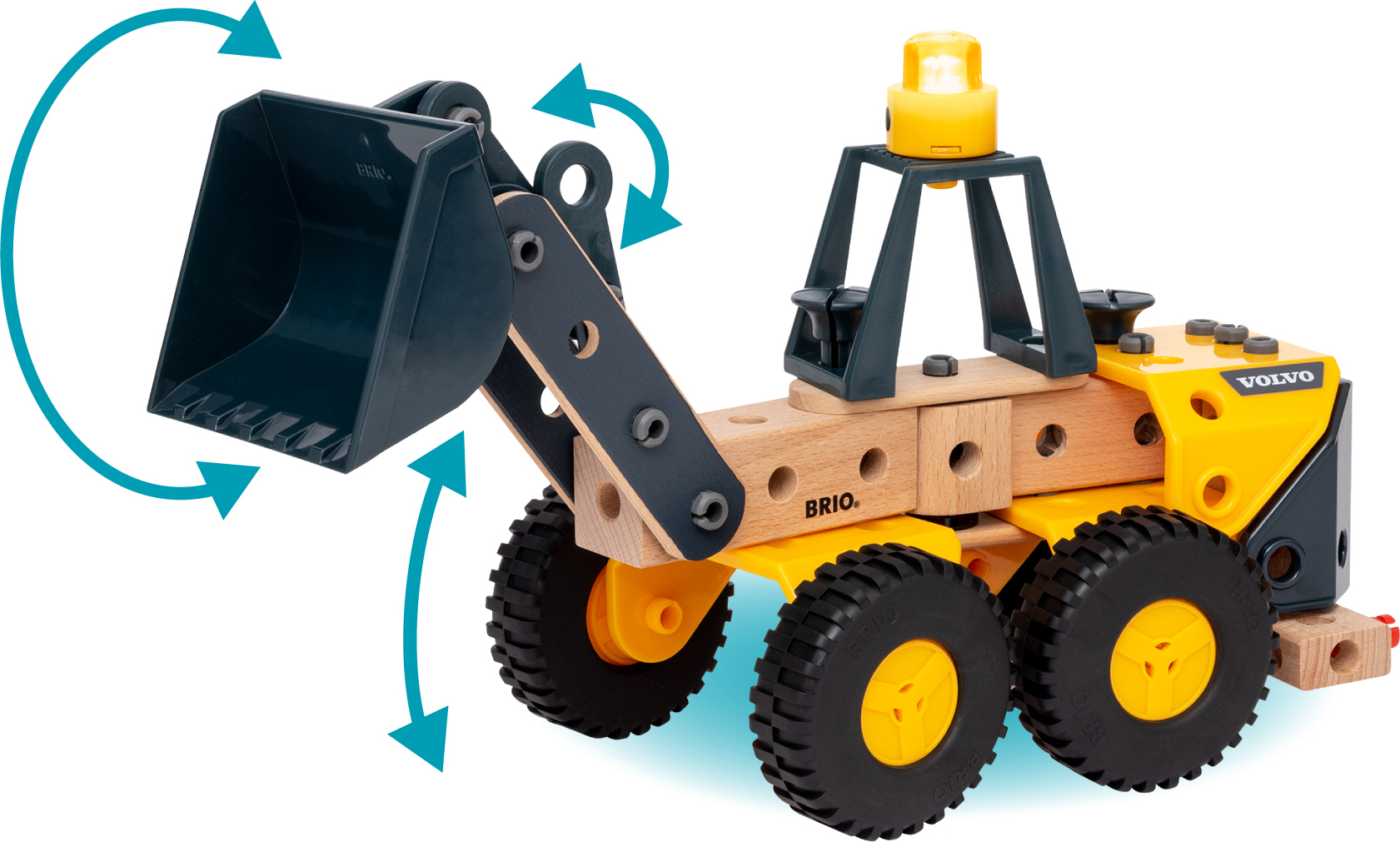 BRIO Builder 34598 - Volvo pyöräkuormaaja