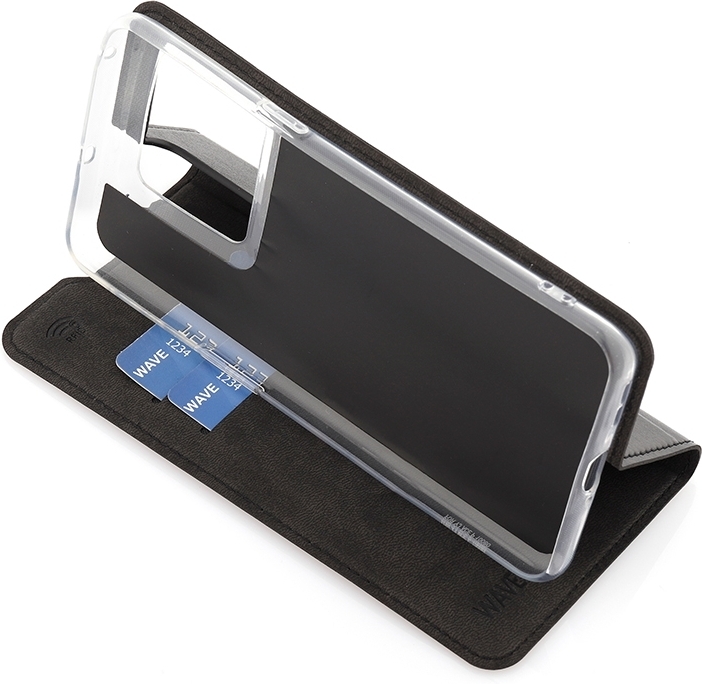 Wave BookCase -suojakotelo, OnePlus 10T 5G, musta