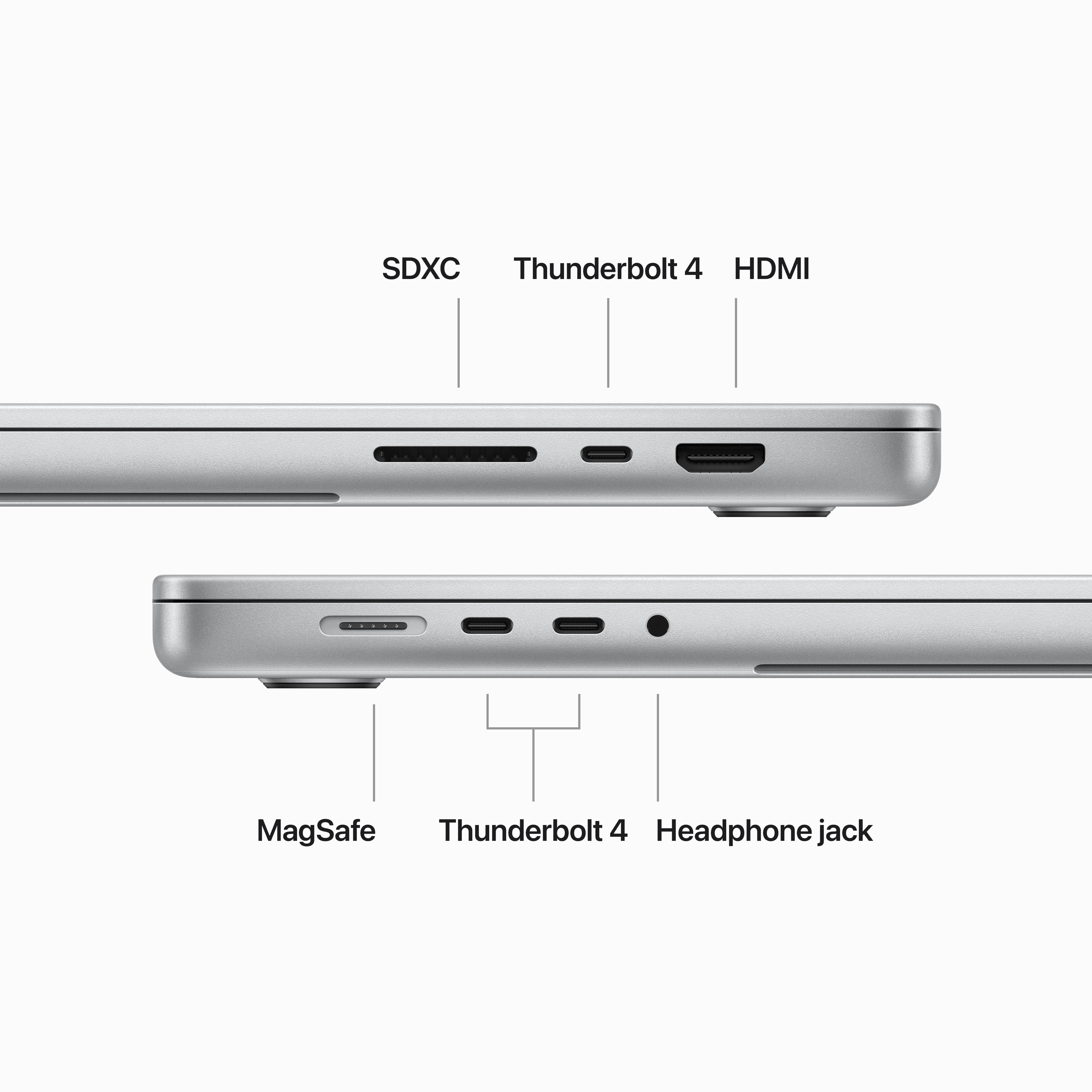Apple MacBook Pro 16” M3 Max 96 Gt, 1 Tt 2023 -kannettava, hopea (MRW73)