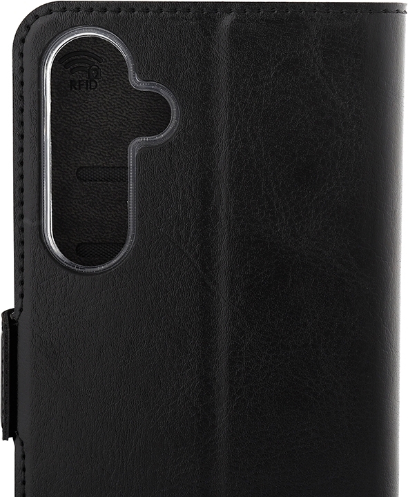 Wave BookCase -suojakuori, Samsung Galaxy A35 5G, musta