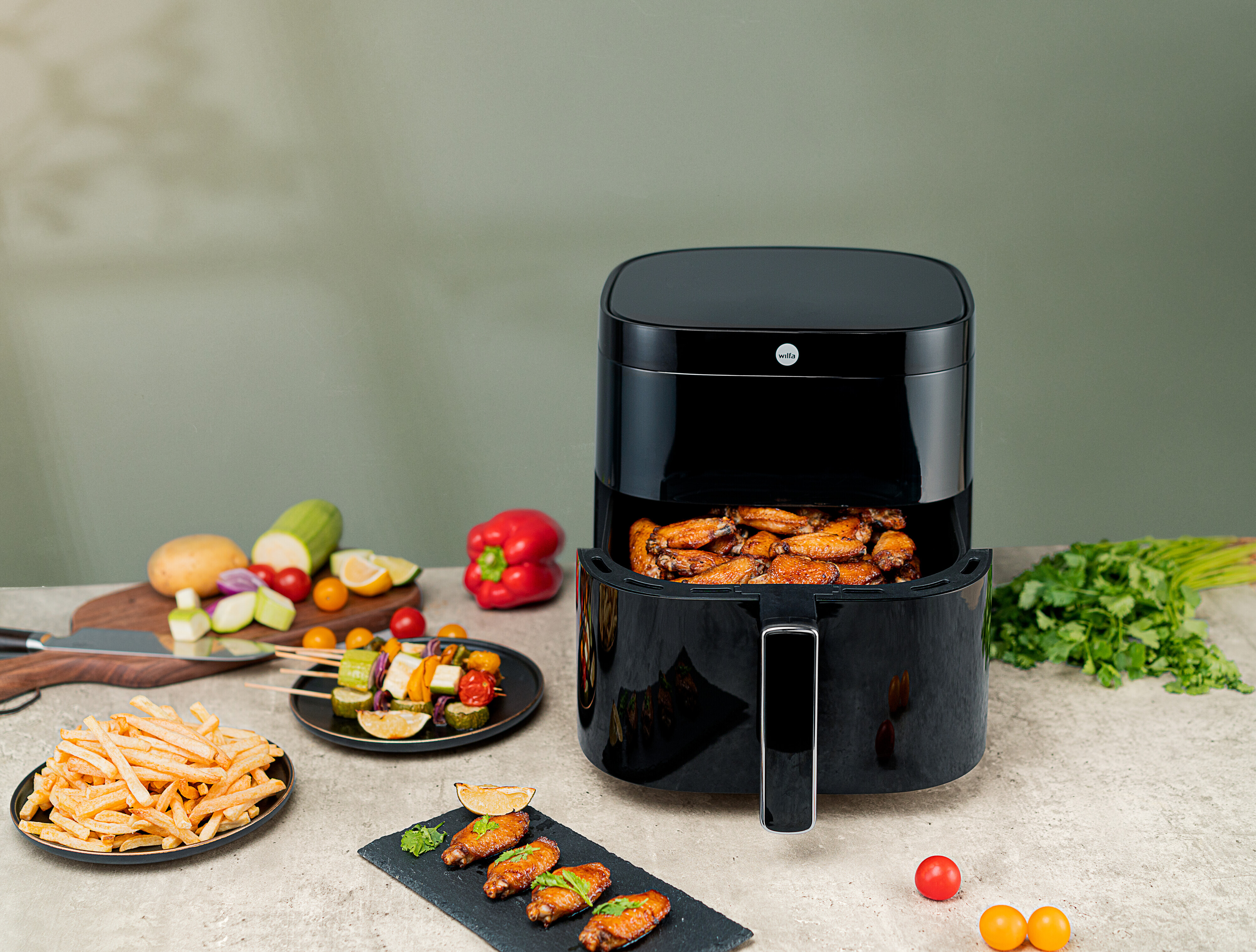 Wilfa AFD-80B Split -airfryer
