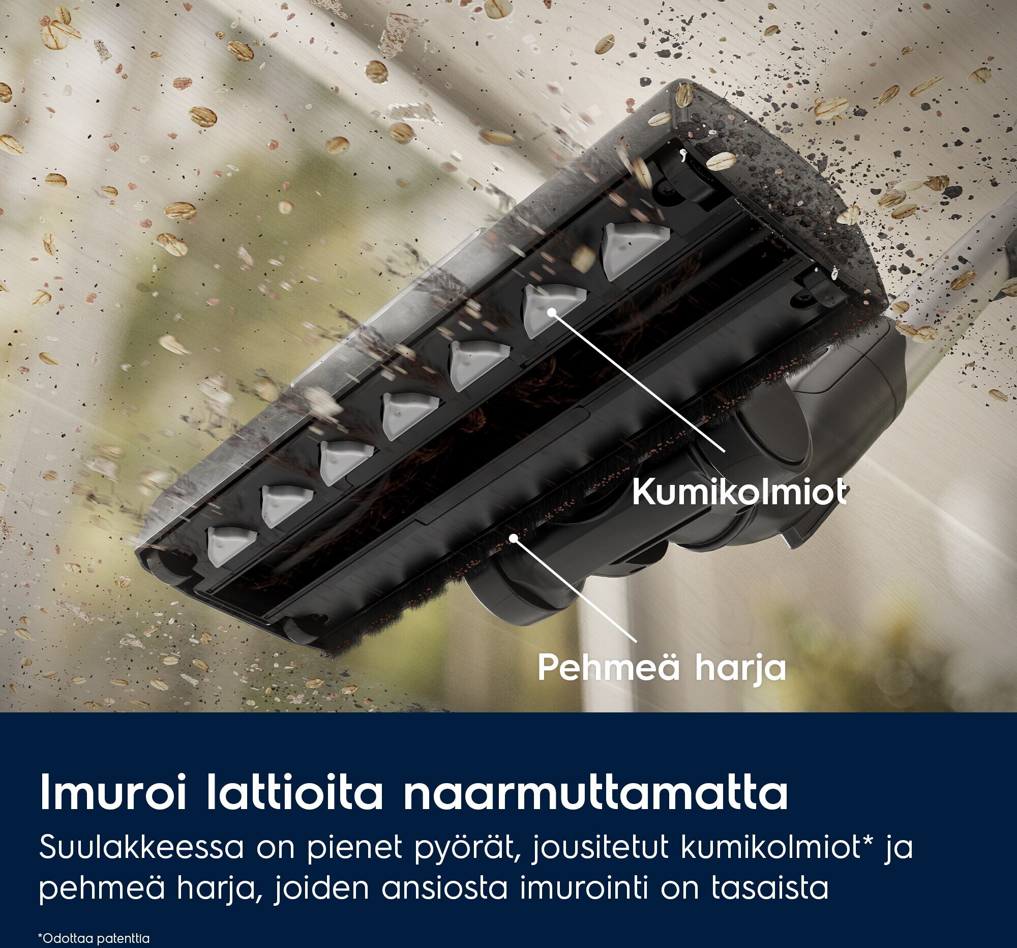 Electrolux 800 Bagged EB81U1LDB pölypussillinen imuri