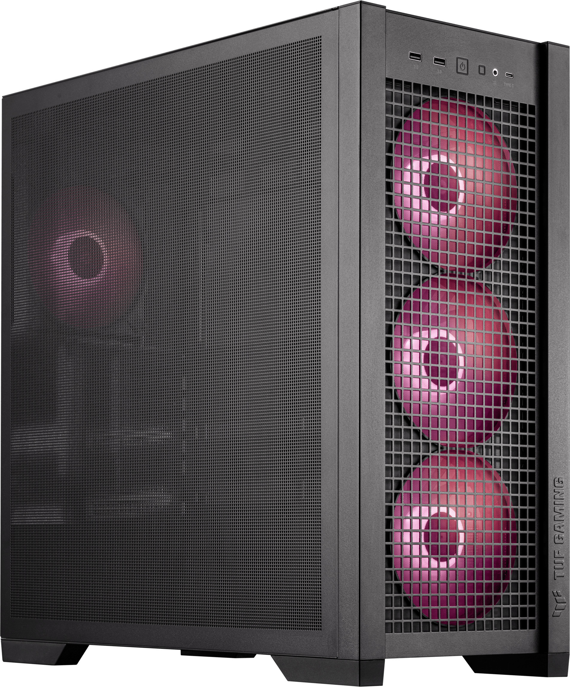 Asus TUF Gaming GT302 TG ARGB ATX-kotelo ikkunalla, musta