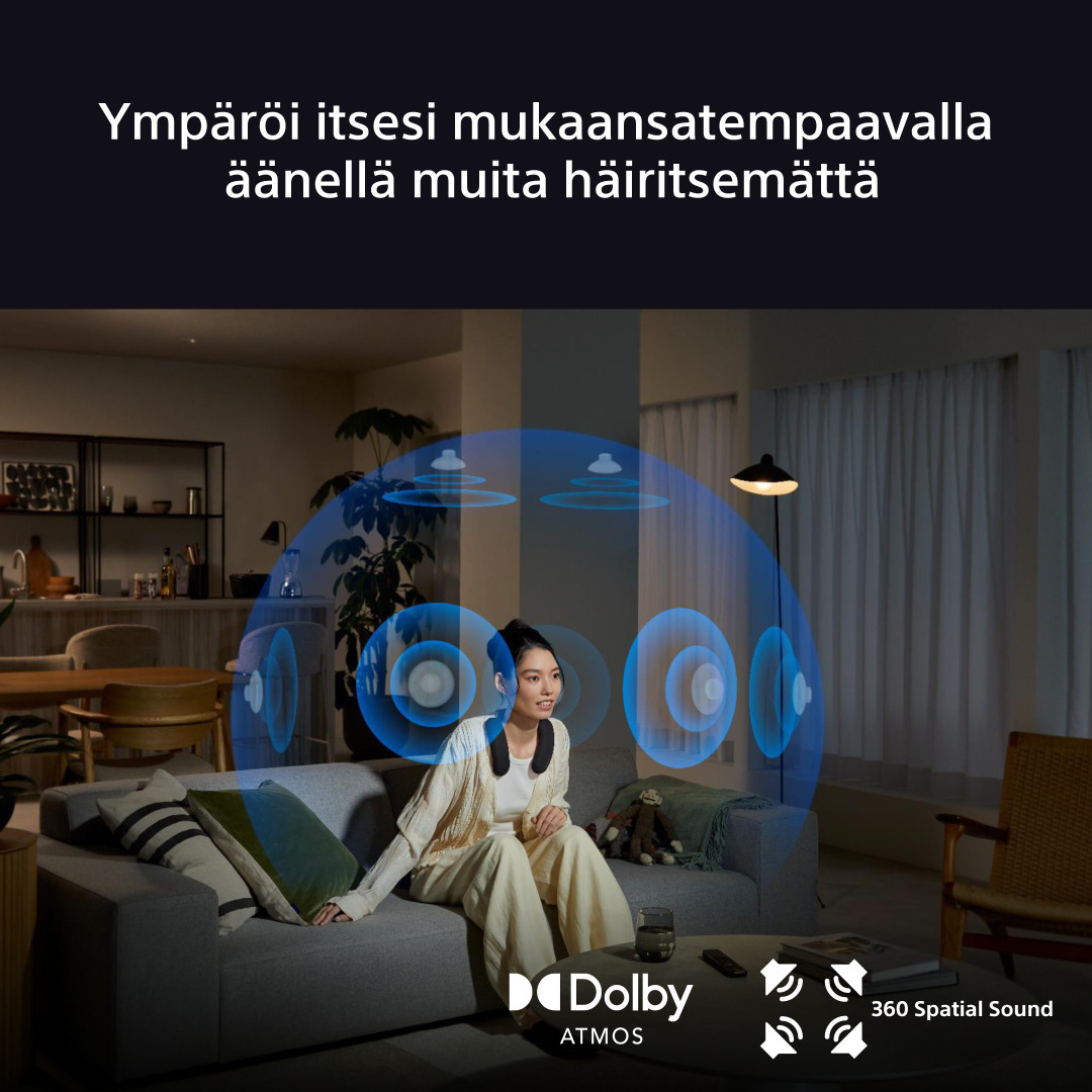 Sony BRAVIA Theatre U -puettava 5.1.2 Bluetooth-kaiutin