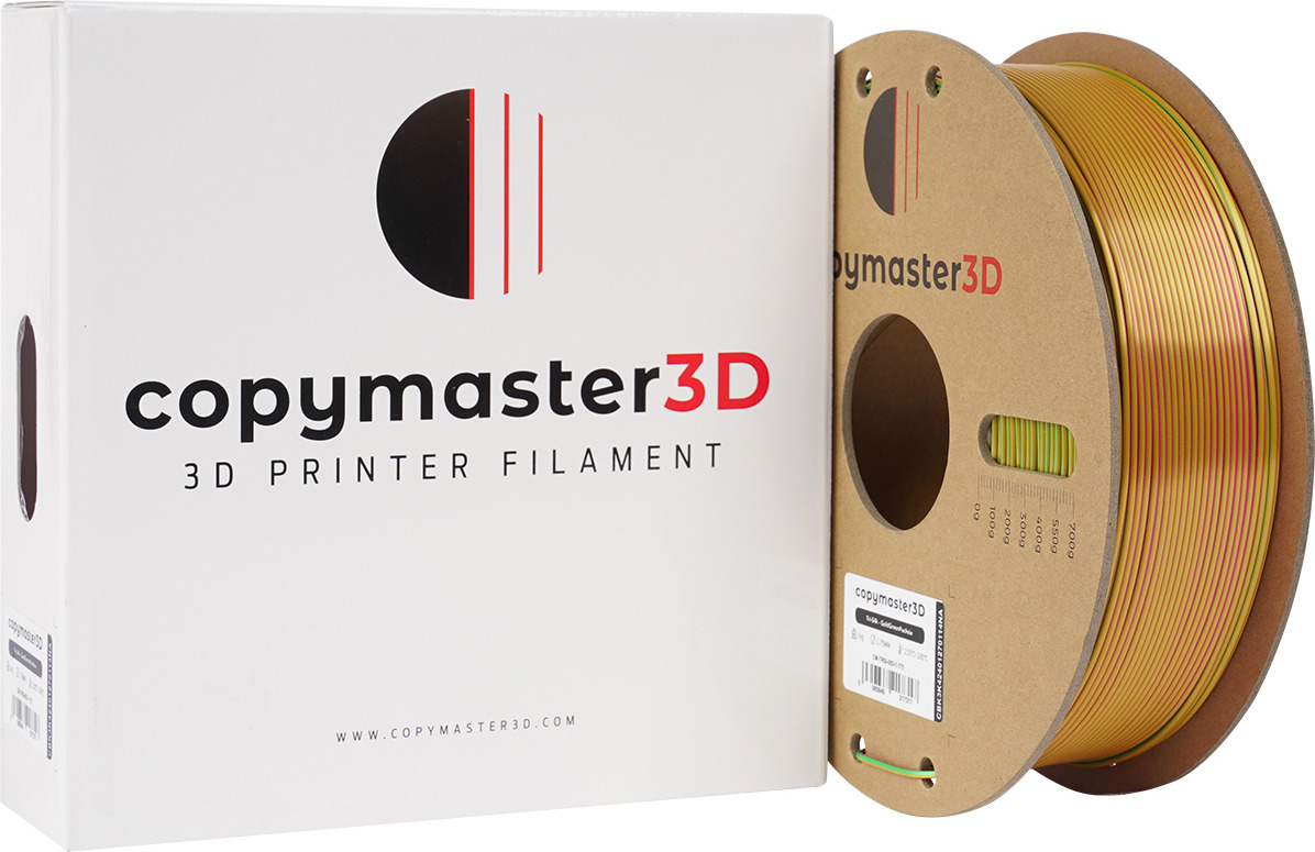 Copymaster3D Tri-Silk -filamentti 3D -tulostimeen, 1.75 mm, kulta/ vihreä/ fuksia