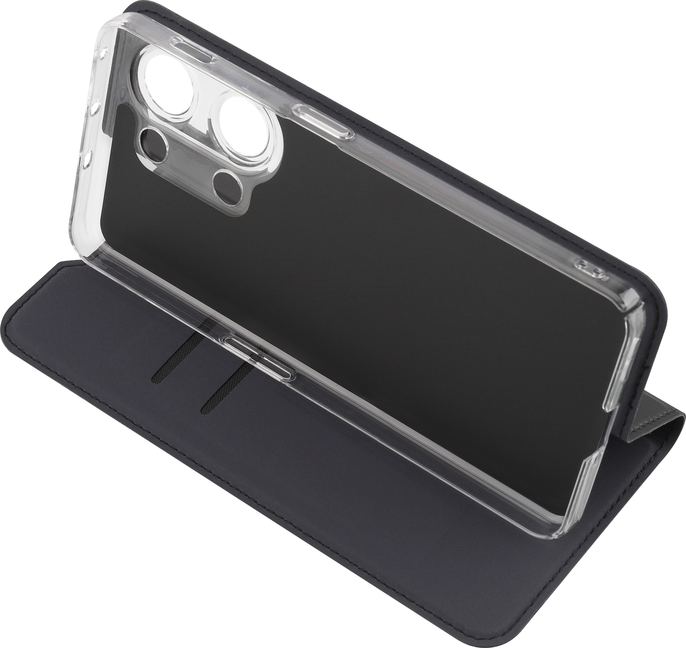 FoneKit BookCase -suojakotelo, OnePlus Nord 3 5G, musta