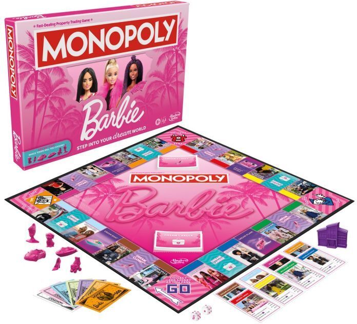 Monopoly Barbie -lautapeli, ENG
