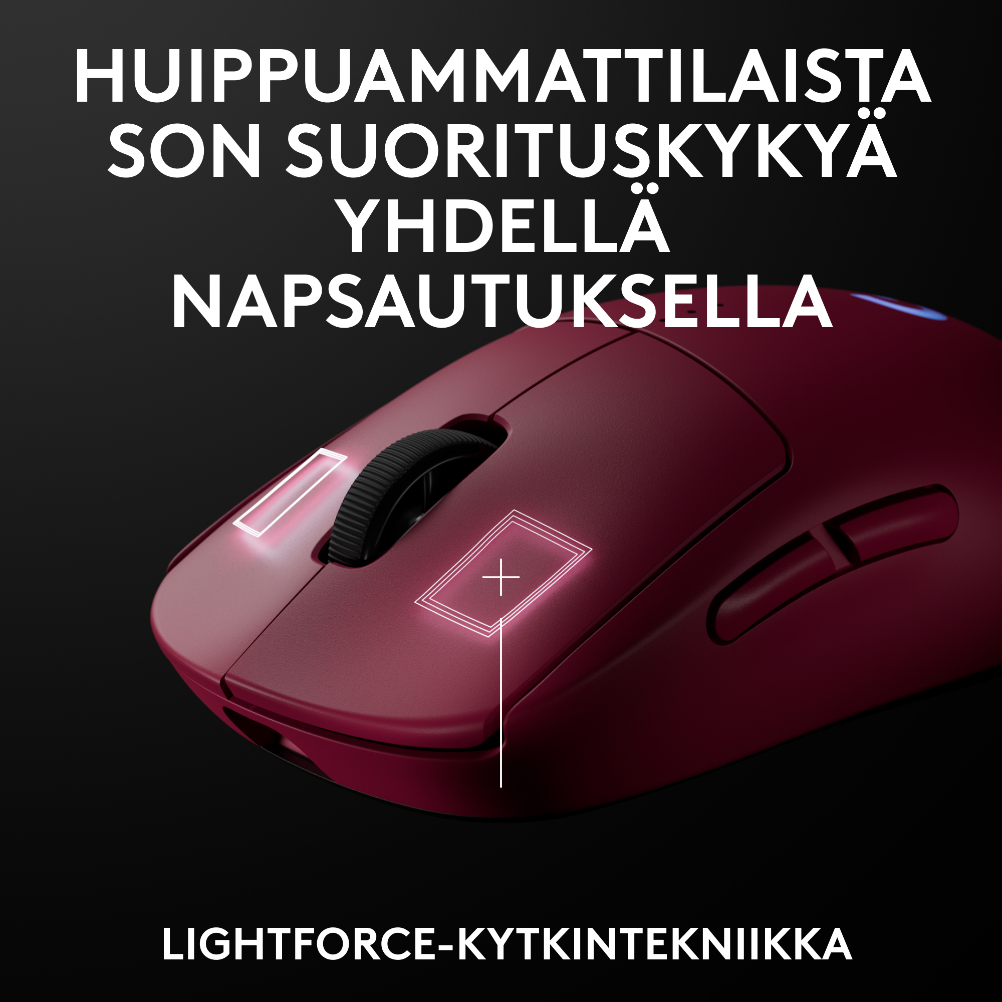 Logitech G915 X LIGHTSPEED TKL -matalaprofiilinen pelinäppäimistö, Tactile-kytkimet, musta