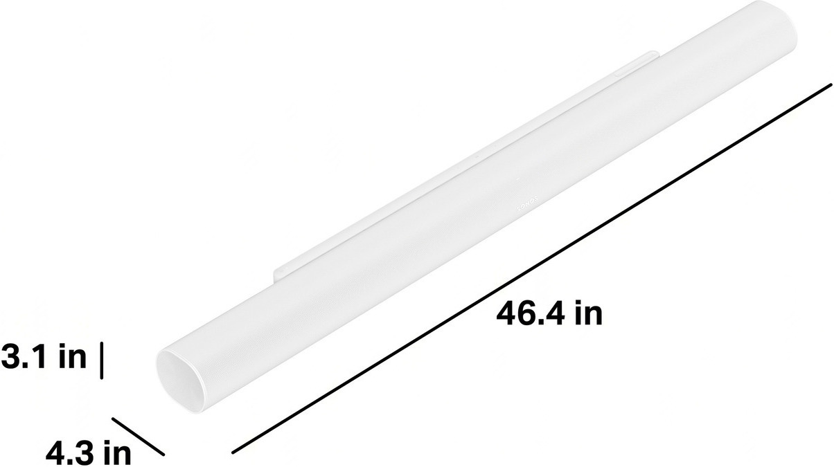Sonos Arc Ultra soundbar, valkoinen
